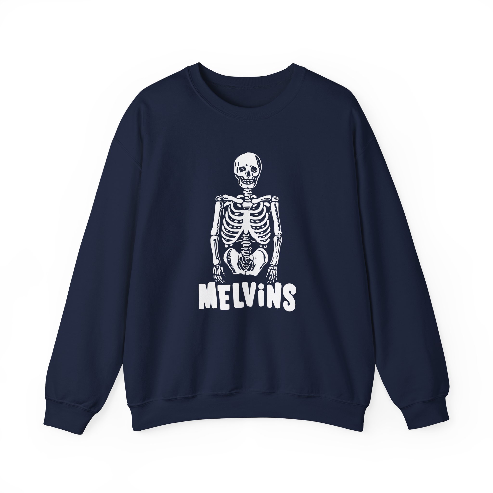 Melvins Skeleton Logo Unisex Heavy Blendâ„¢ Crewneck Sweatshirt