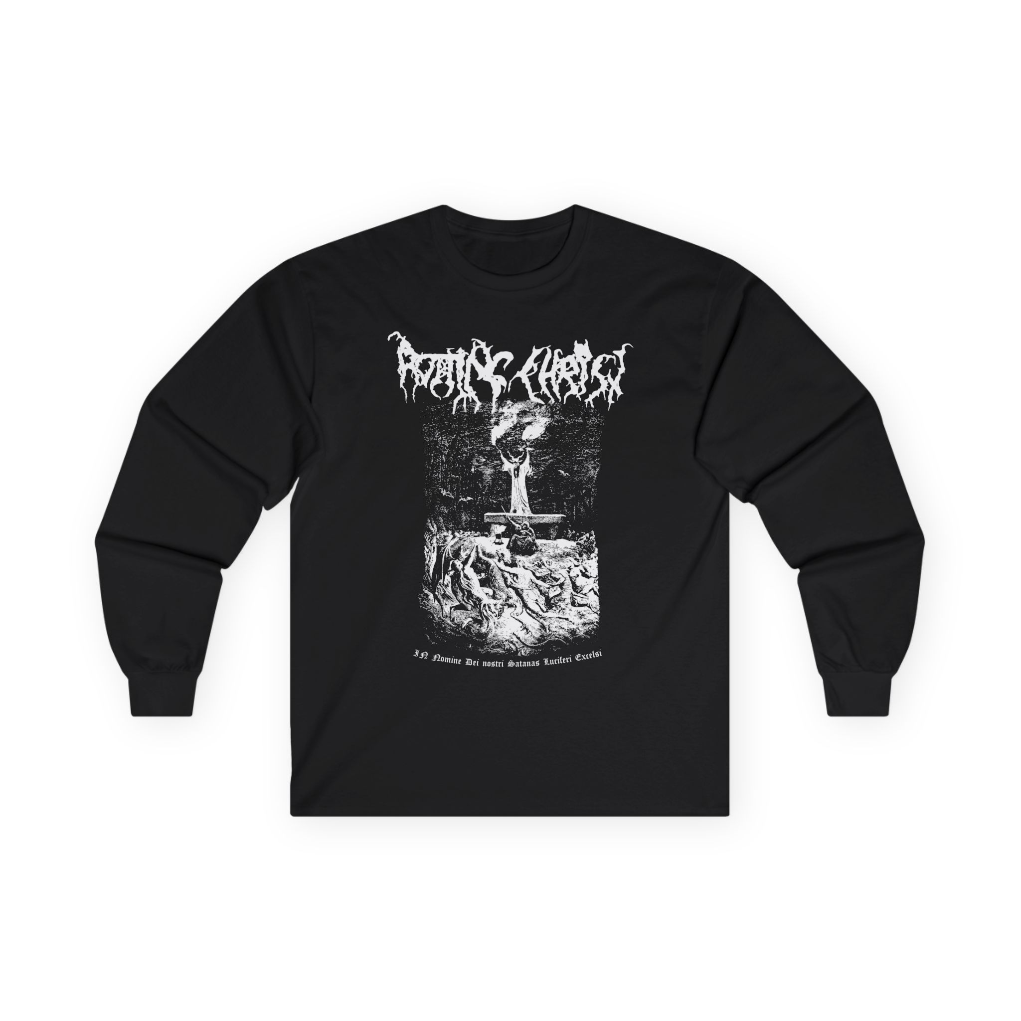 Rotting Christ in Nomine Dei Nostris Unisex Ultra Cotton Long Sleeve Tee