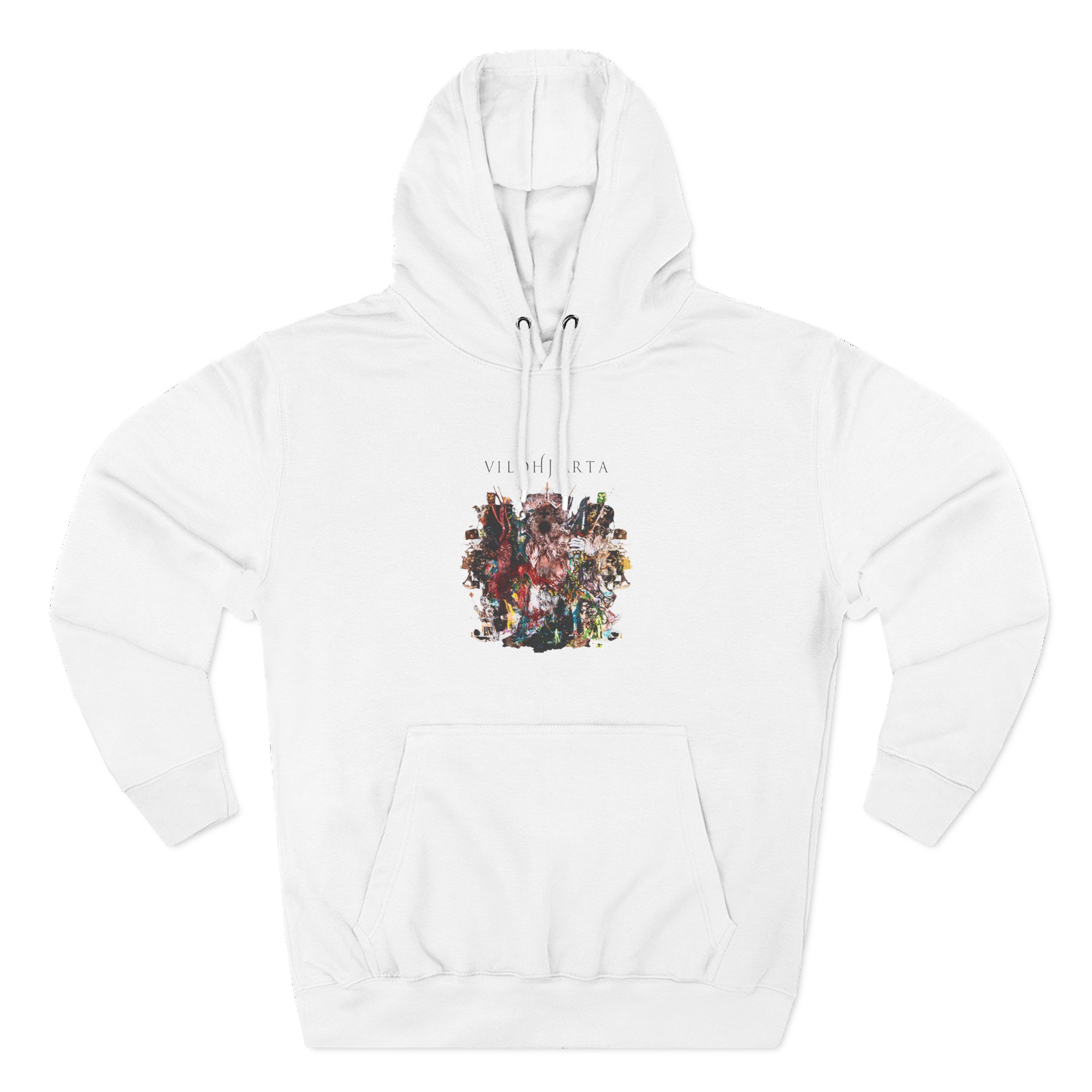 Vildhjarta Kristallfågel Three-panel Fleece Hoodie