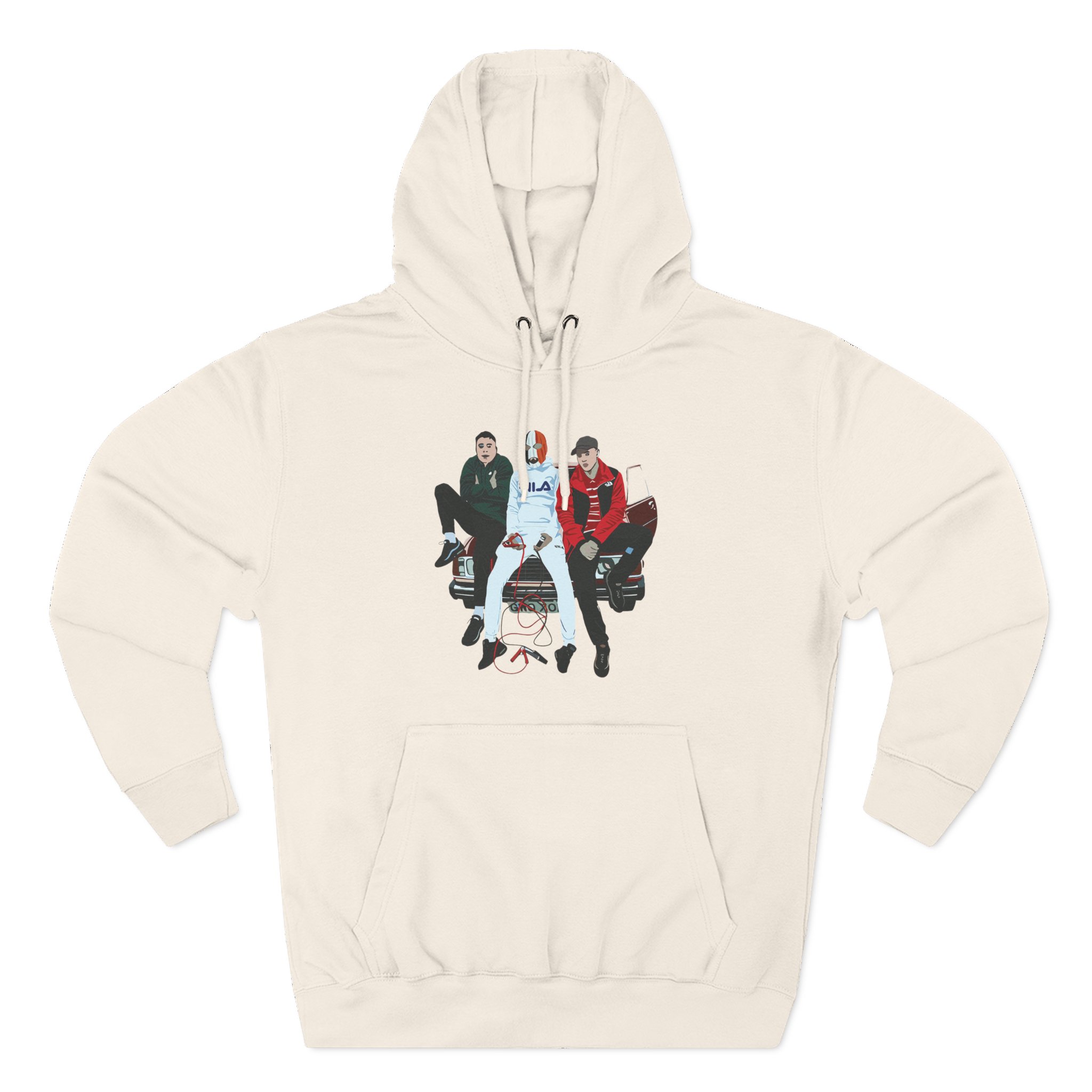Kneecap 3cag Three-Panel Fleece Hoodie