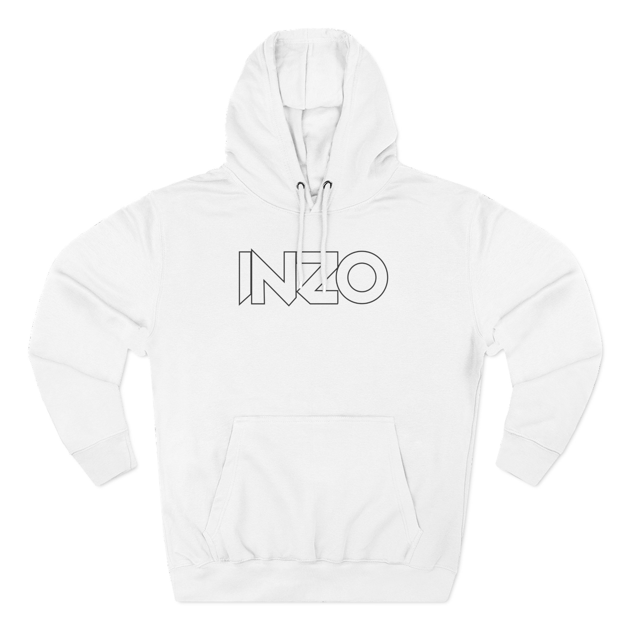 Inzo Three-Panel Fleece Hoodie