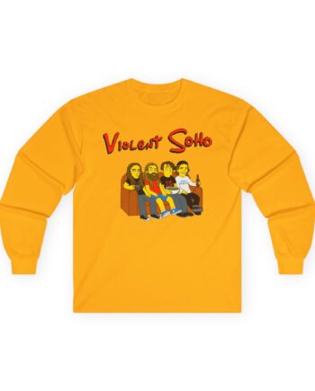 Violent Soho Springfield 4122 Unisex Ultra Cotton Long Sleeve Tee