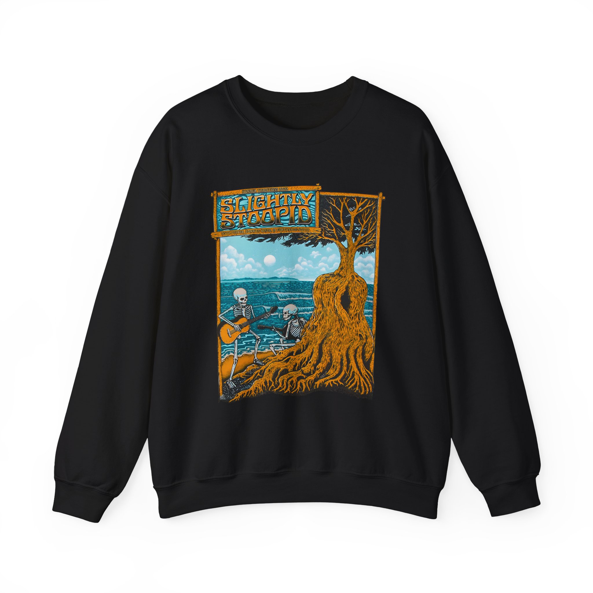 Slightly Stoopid Schaw Beach Unisex Heavy Blendâ„¢ Crewneck Sweatshirt
