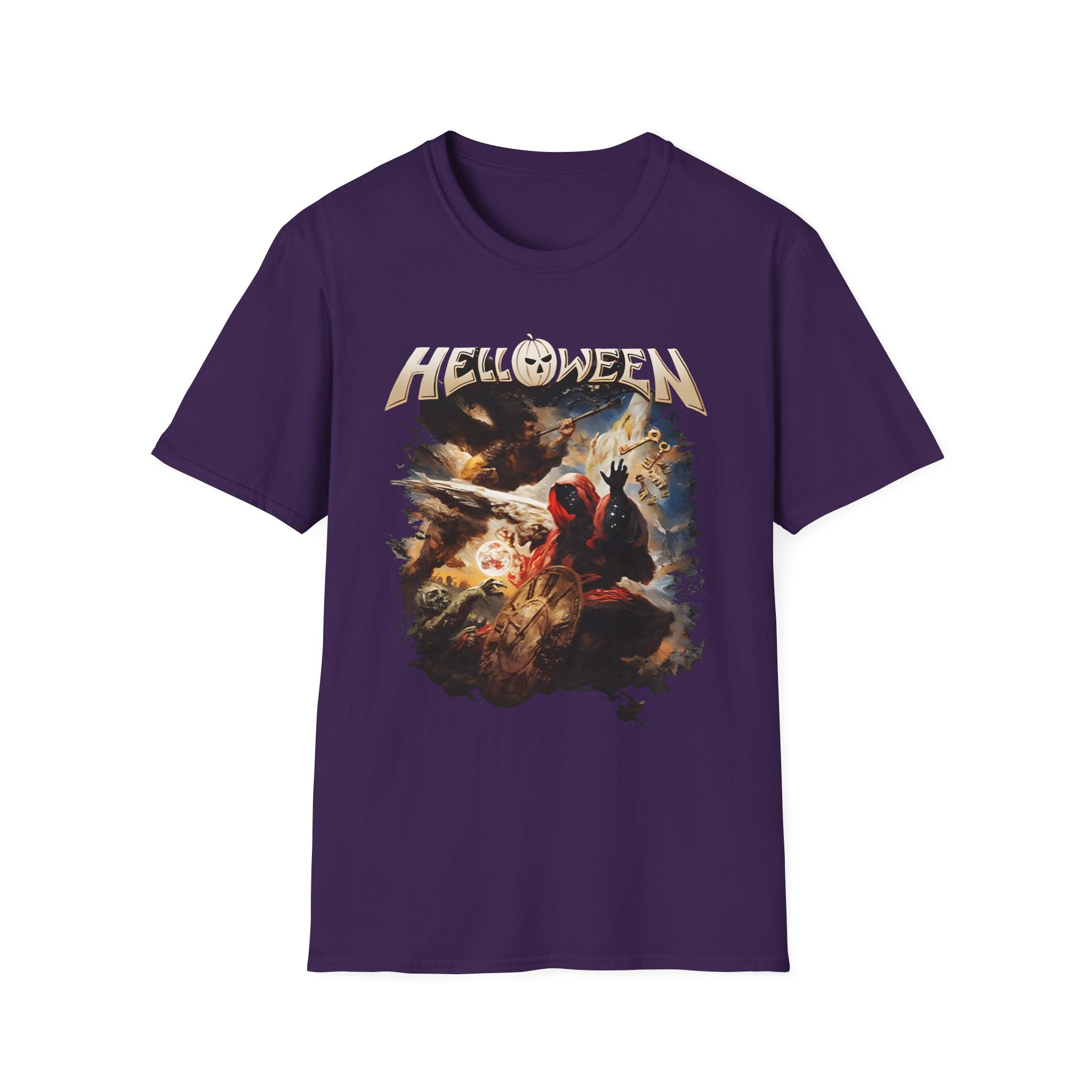 Helloween United Forces World Tour Unisex Softstyle T-Shirt