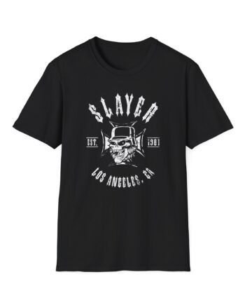 Slayer Established 1981 Skull Unisex Softstyle T-Shirt