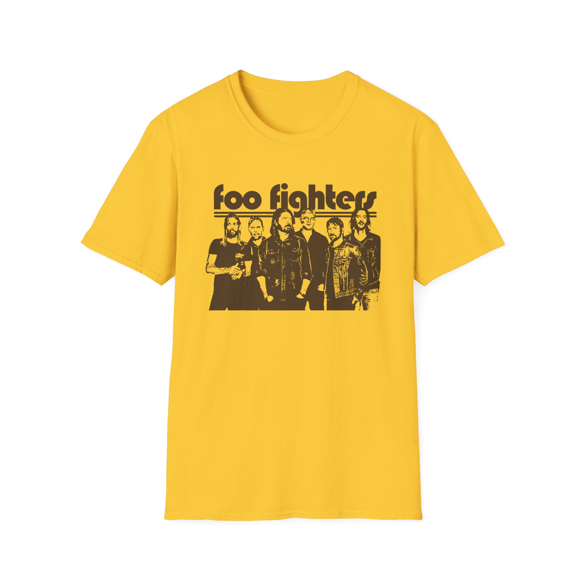 Foo Fighters Retro Vibes Unisex Softstyle T-Shirt