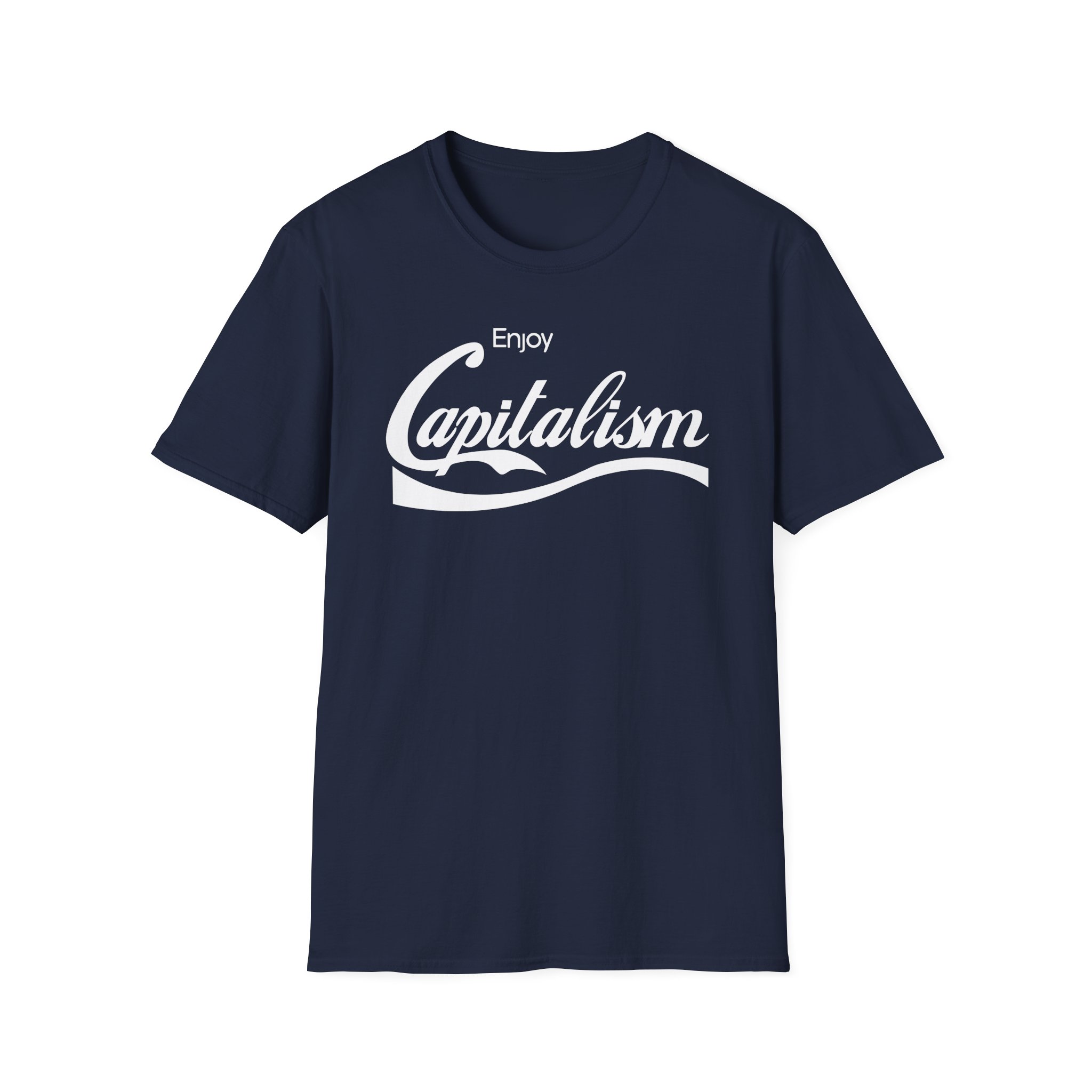Valuetainment Enjoy Capitalism Unisex Softstyle T-Shirt
