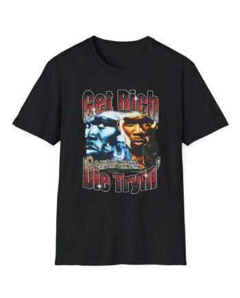50 Cent Get Rich or Die Tryin Unisex Softstyle T-Shirt