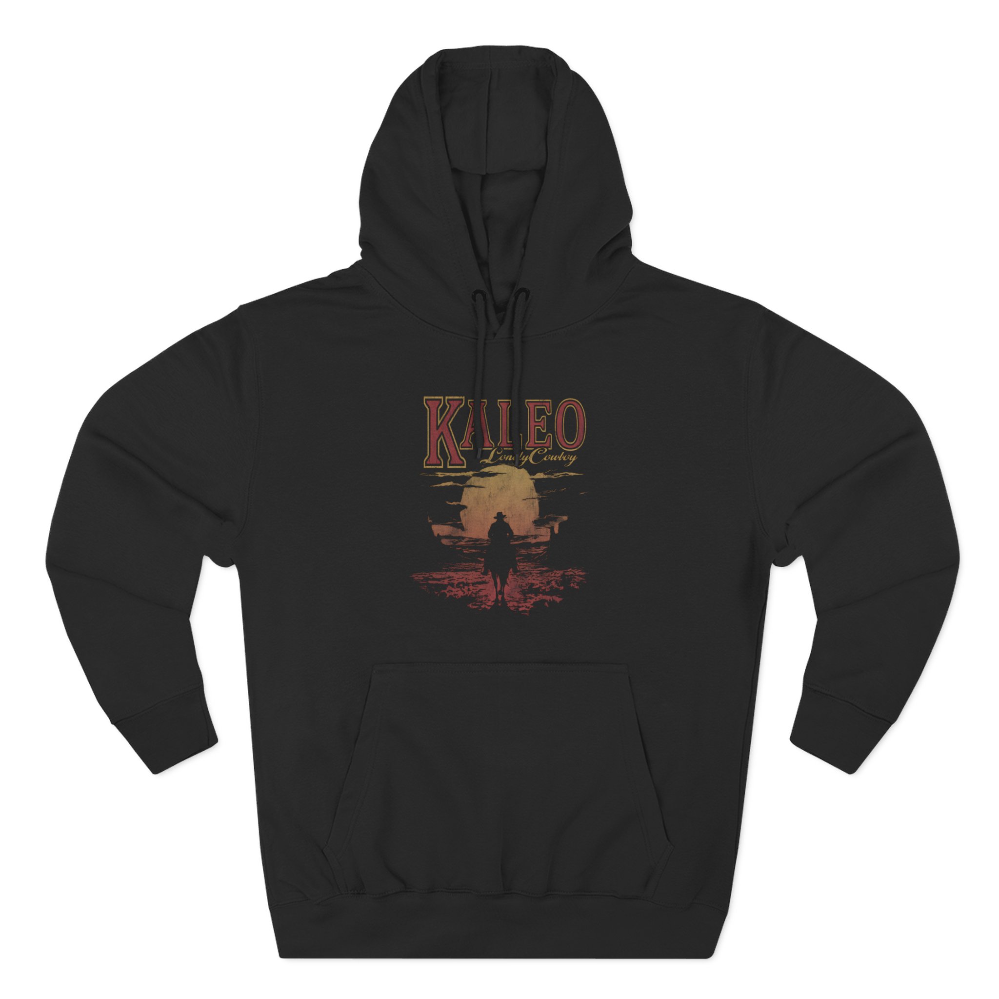 Kaleo Lonely Cowboy Three-Panel Fleece Hoodie
