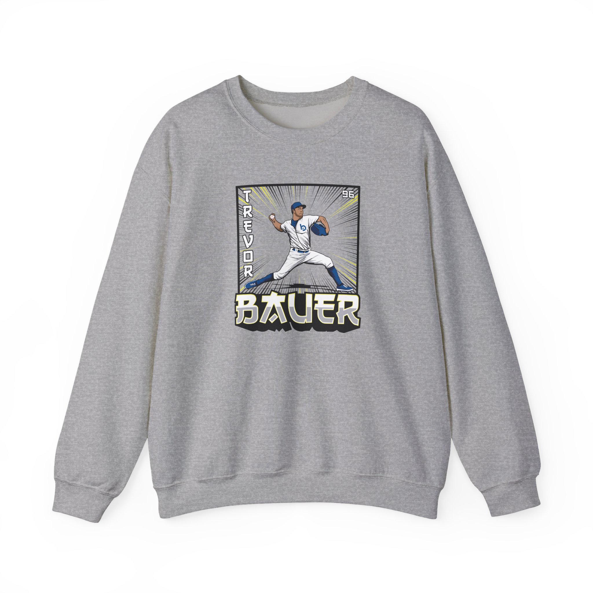 Trevor Bauer Manga Unisex Heavy Blendâ„¢ Crewneck Sweatshirt