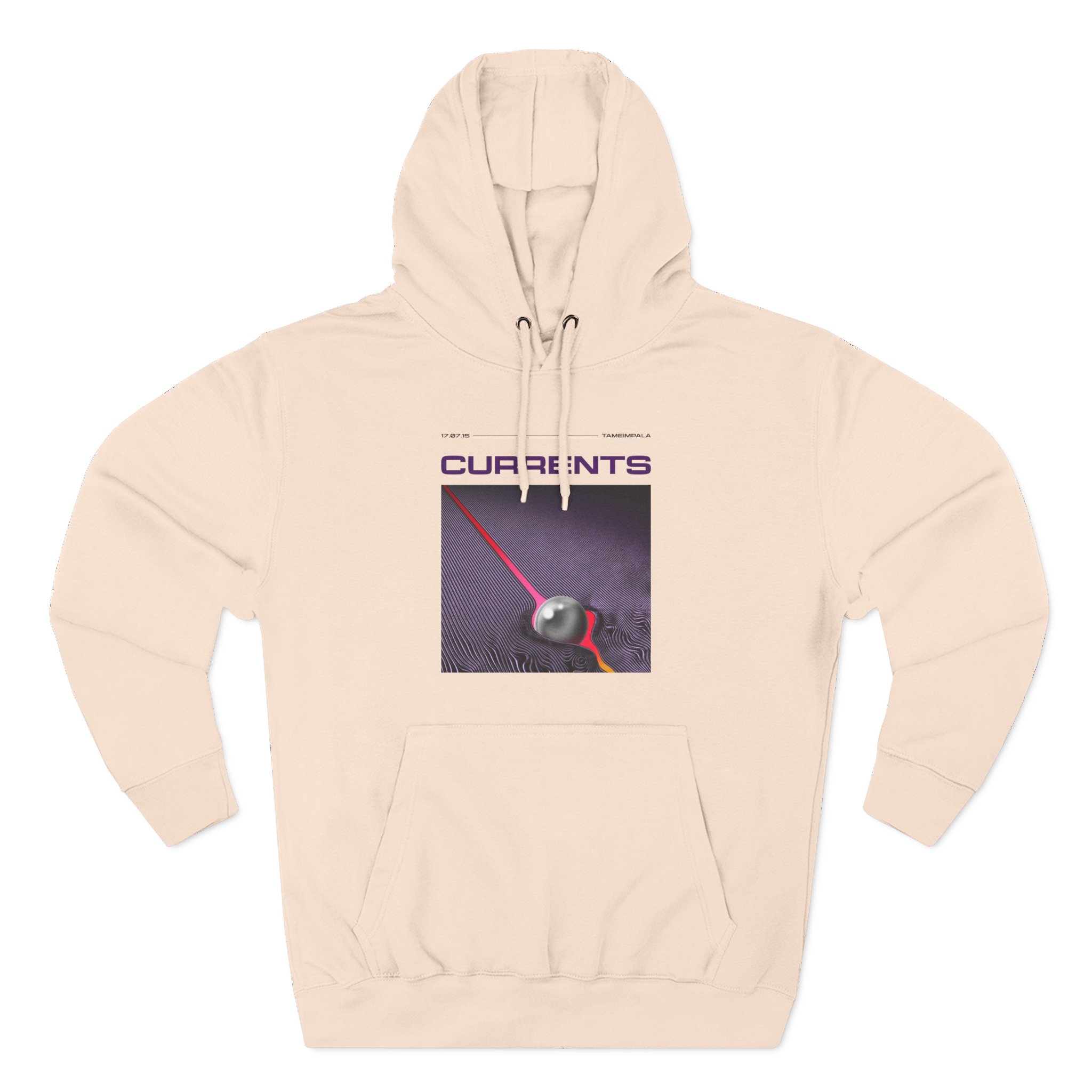 Tame Impala Three-Panel Fleece Hoodie