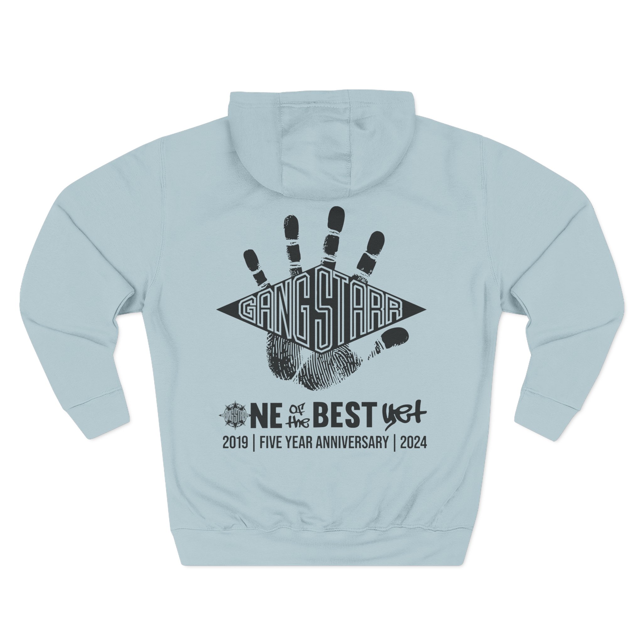 Gang Starr Ootby Fifth Anniversary Three-Panel Fleece Hoodie