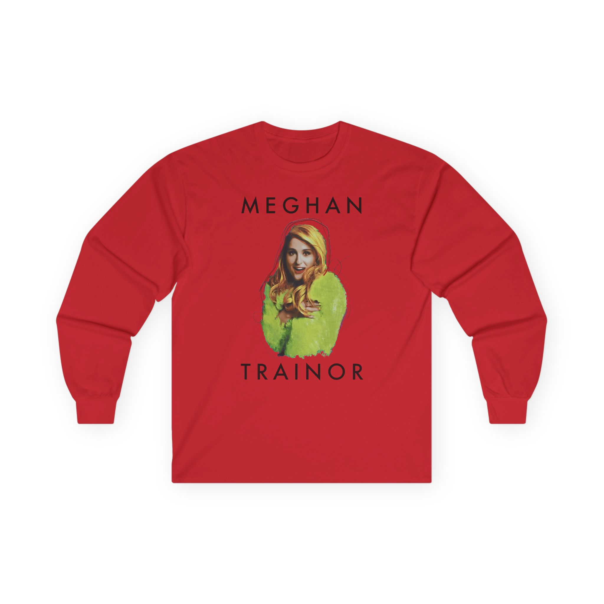Meghan Trainor Title Pose Girls Unisex Ultra Cotton Long Sleeve Tee