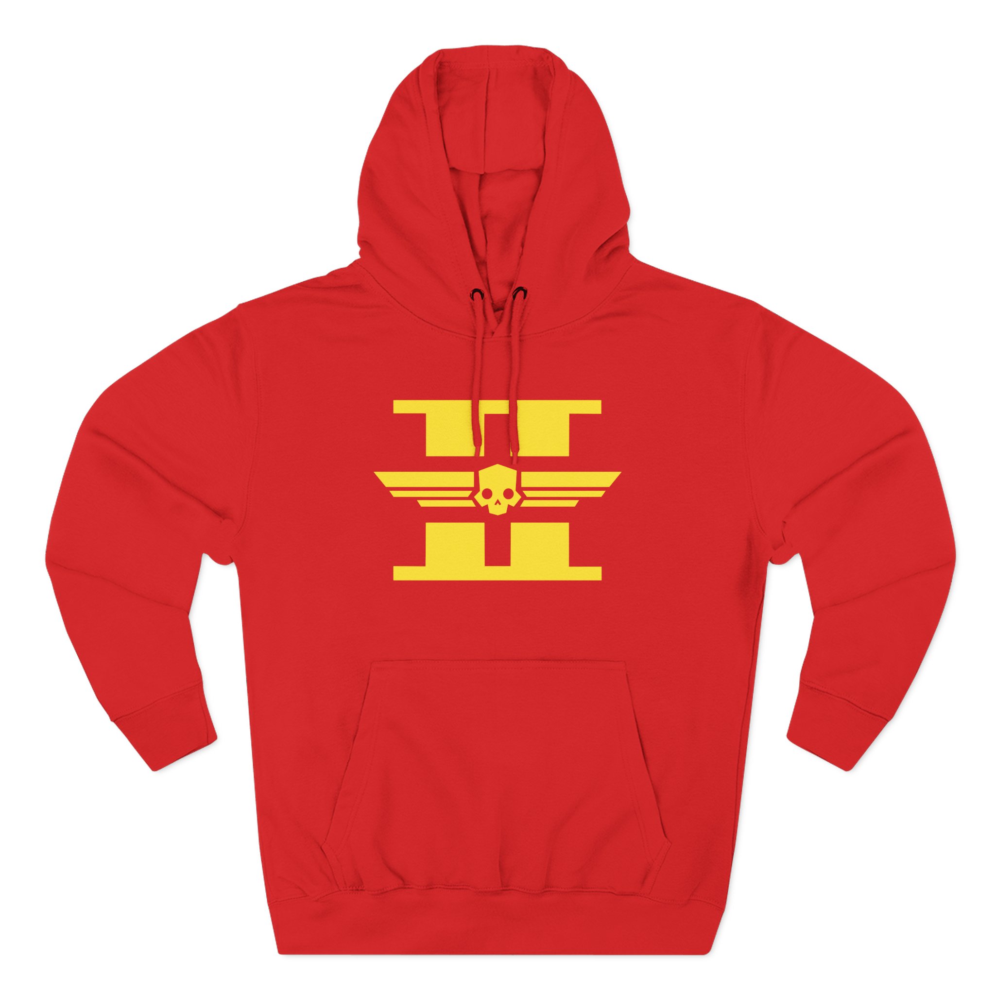 Helldivers Fan Icon Three-Panel Fleece Hoodie