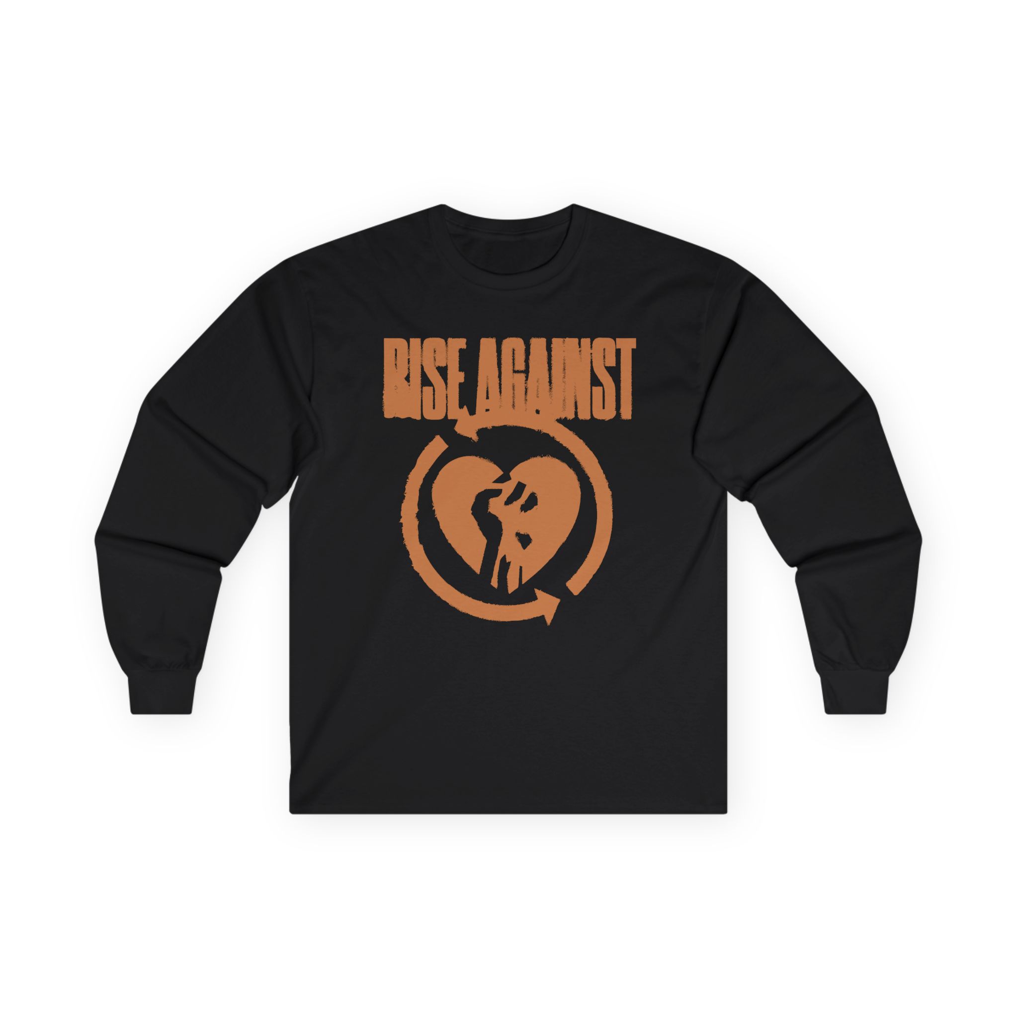 Rise Against Blurred Heartfist Unisex Ultra Cotton Long Sleeve Tee