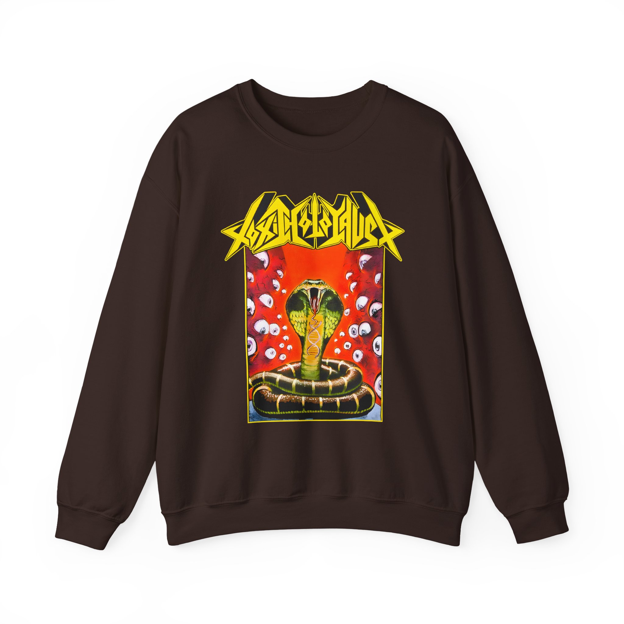 Toxic Holocaust Chemistry of Consciousness Album Art Unisex Heavy Blendâ„¢ Crewneck Sweatshirt