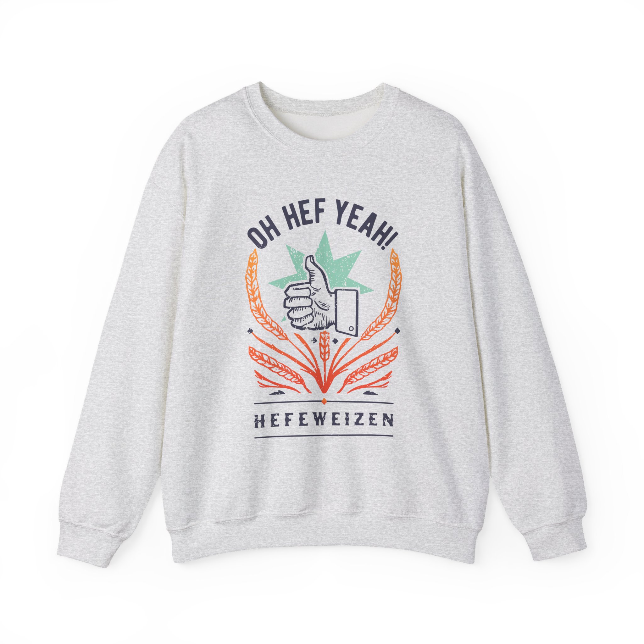 Oh Hef Yeah Unisex Heavy Blendâ„¢ Crewneck Sweatshirt