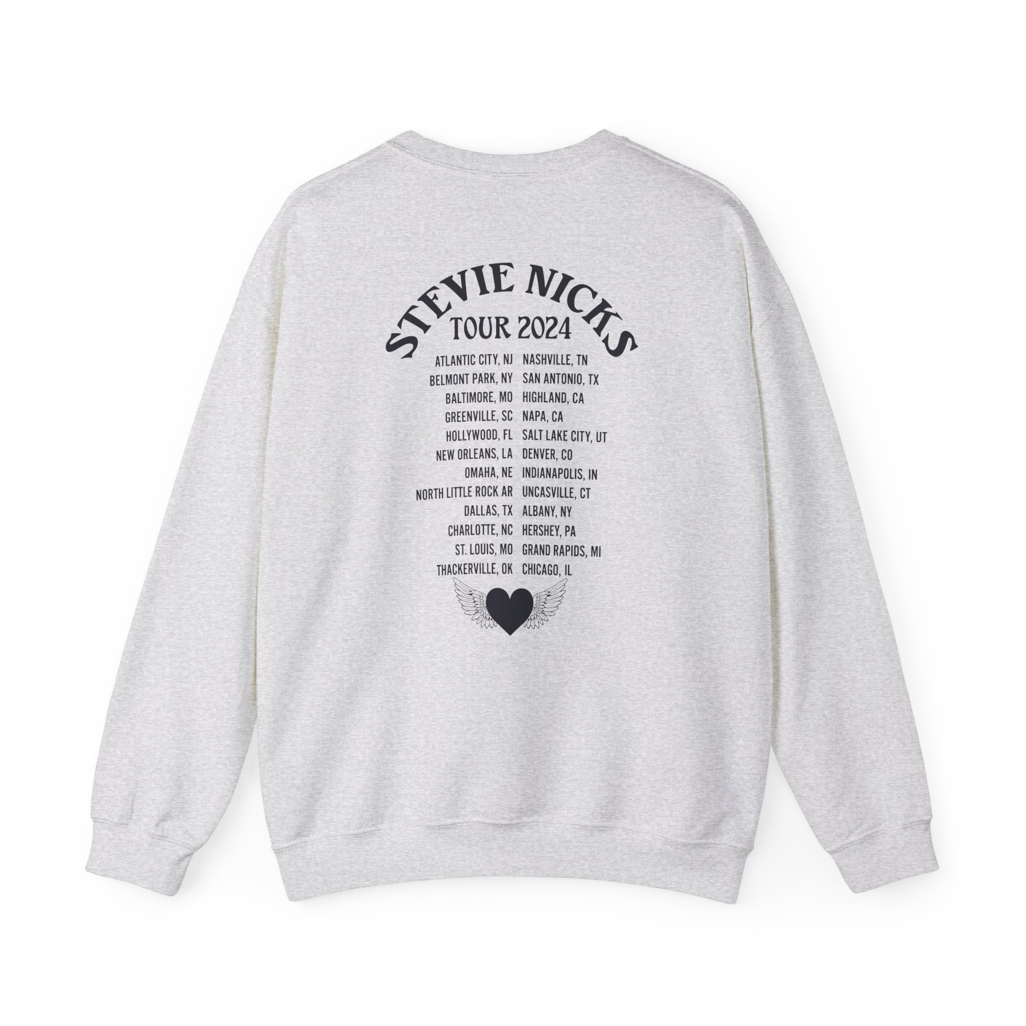 Stevie Nicks Tour Unisex Heavy Blendâ„¢ Crewneck Sweatshirt