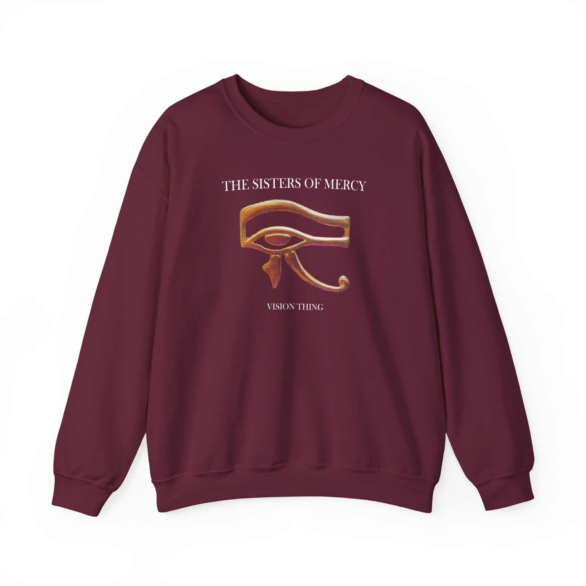 The Sisters of Mercy Vision Thing Unisex Heavy Blendâ„¢ Crewneck Sweatshirt