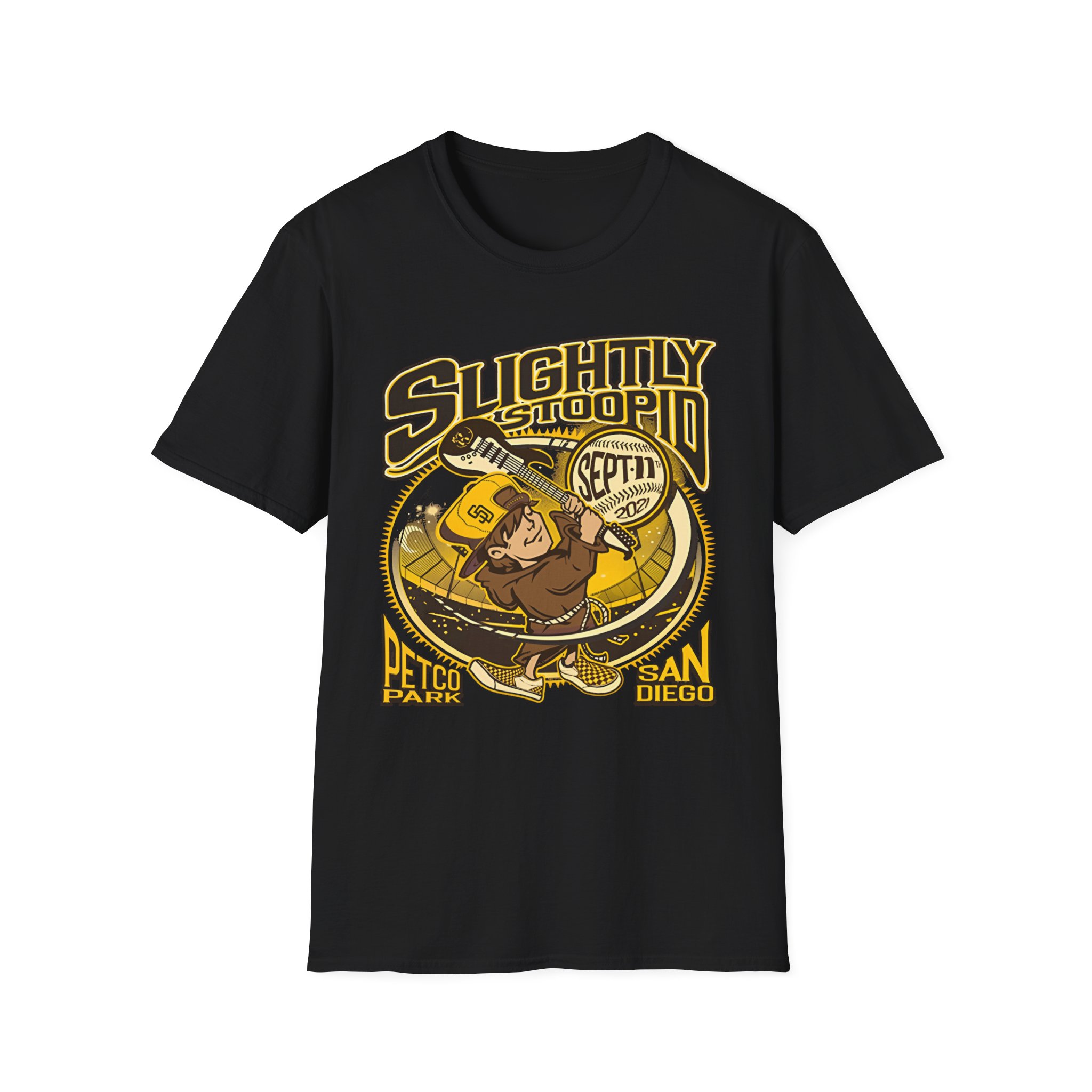 Slightly Stoopid San Diego 2021 Friar Unisex Softstyle T-Shirt
