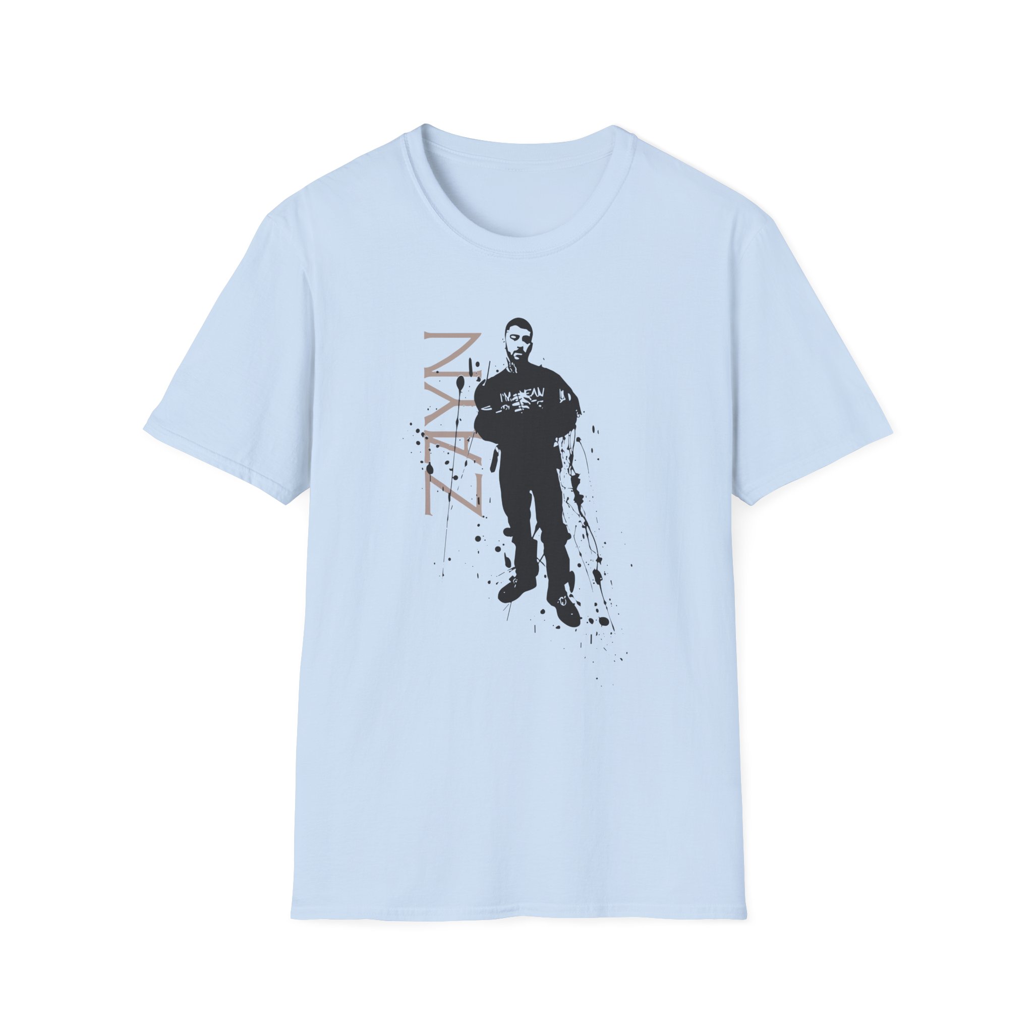 Zayn Malik Splatter Unisex Softstyle T-Shirt
