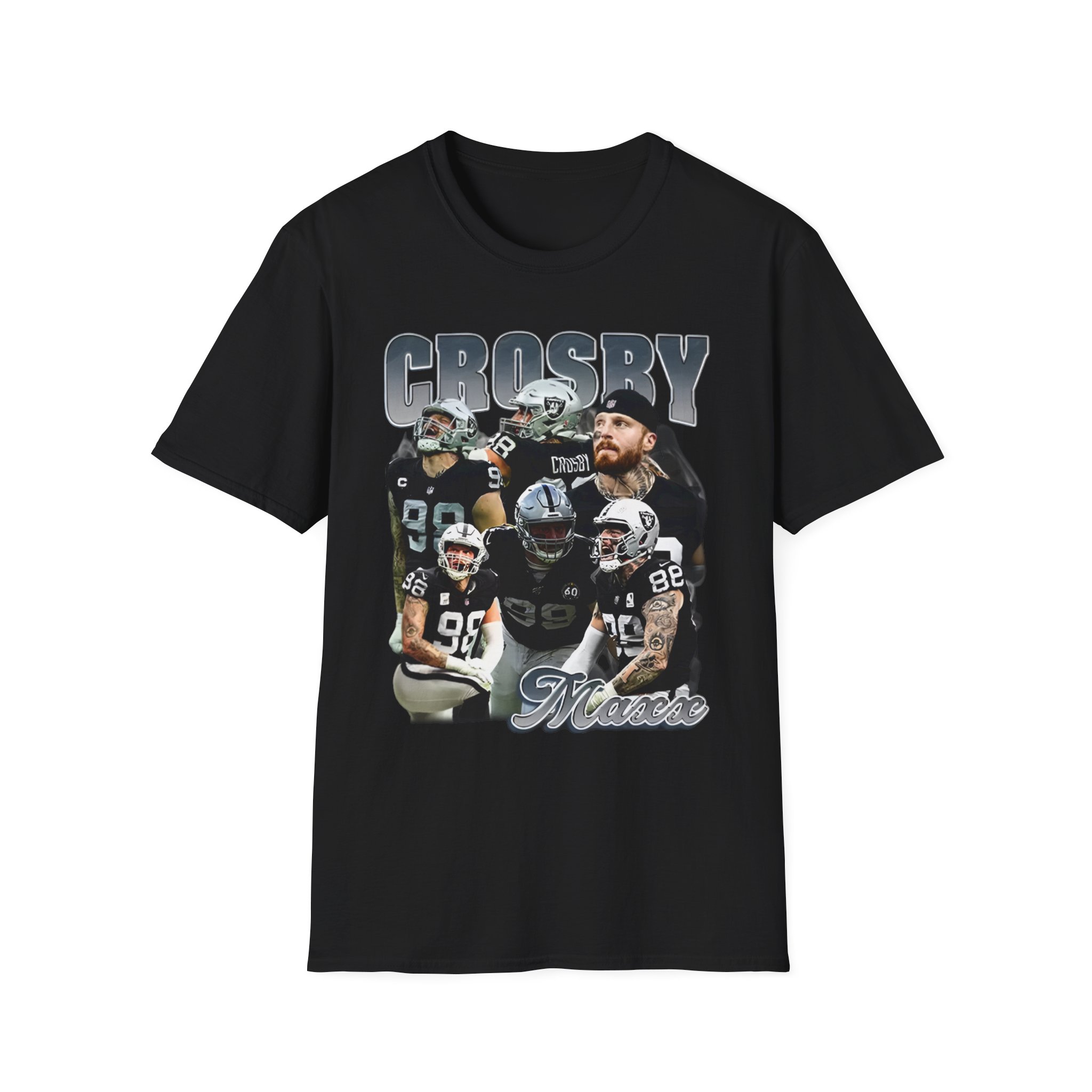 Maxx Crosby COLLAGE Unisex Softstyle T-Shirt