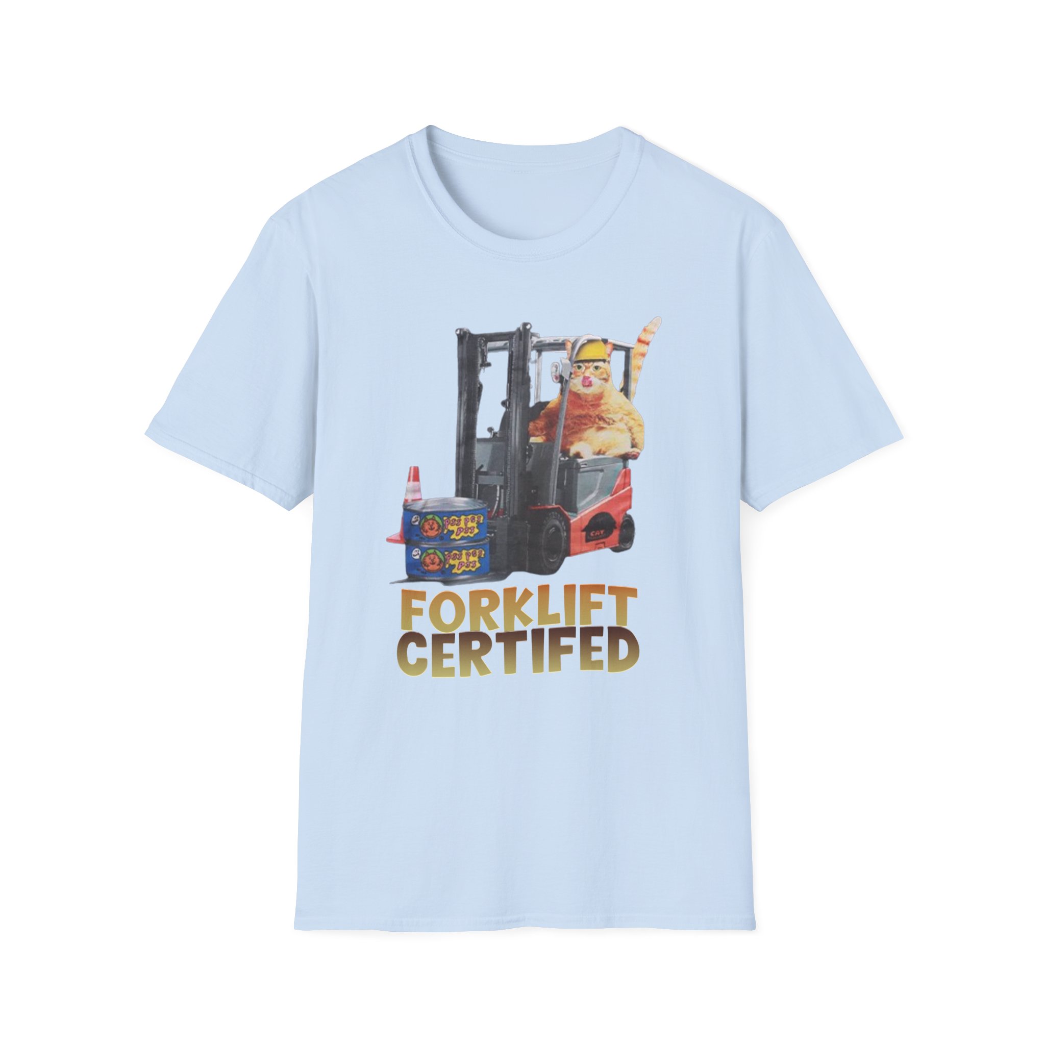 William Osman Forklift Certified Unisex Softstyle T-Shirt