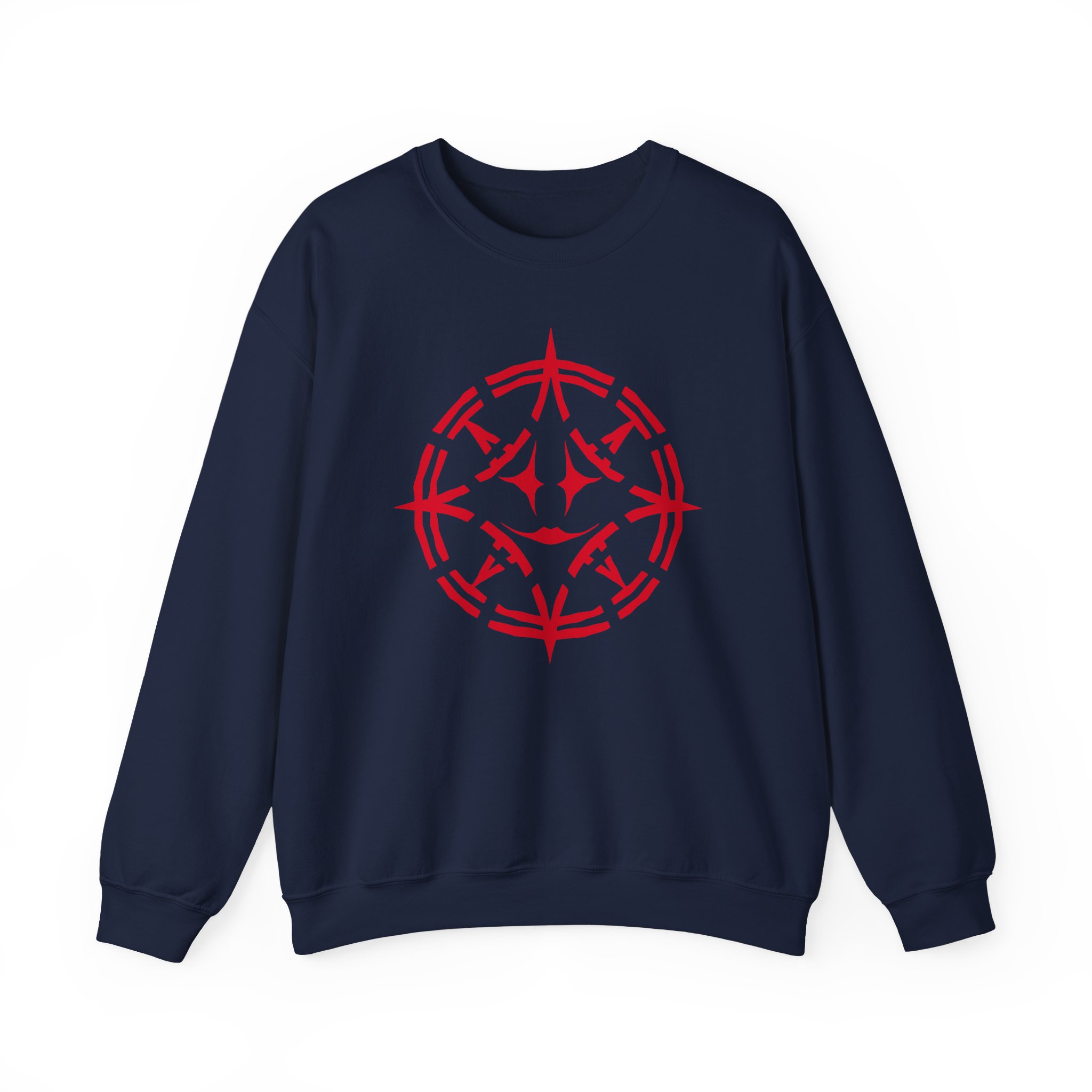 Avatar Band Dance Devil Dance Emblem Baseball Unisex Heavy Blendâ„¢ Crewneck Sweatshirt