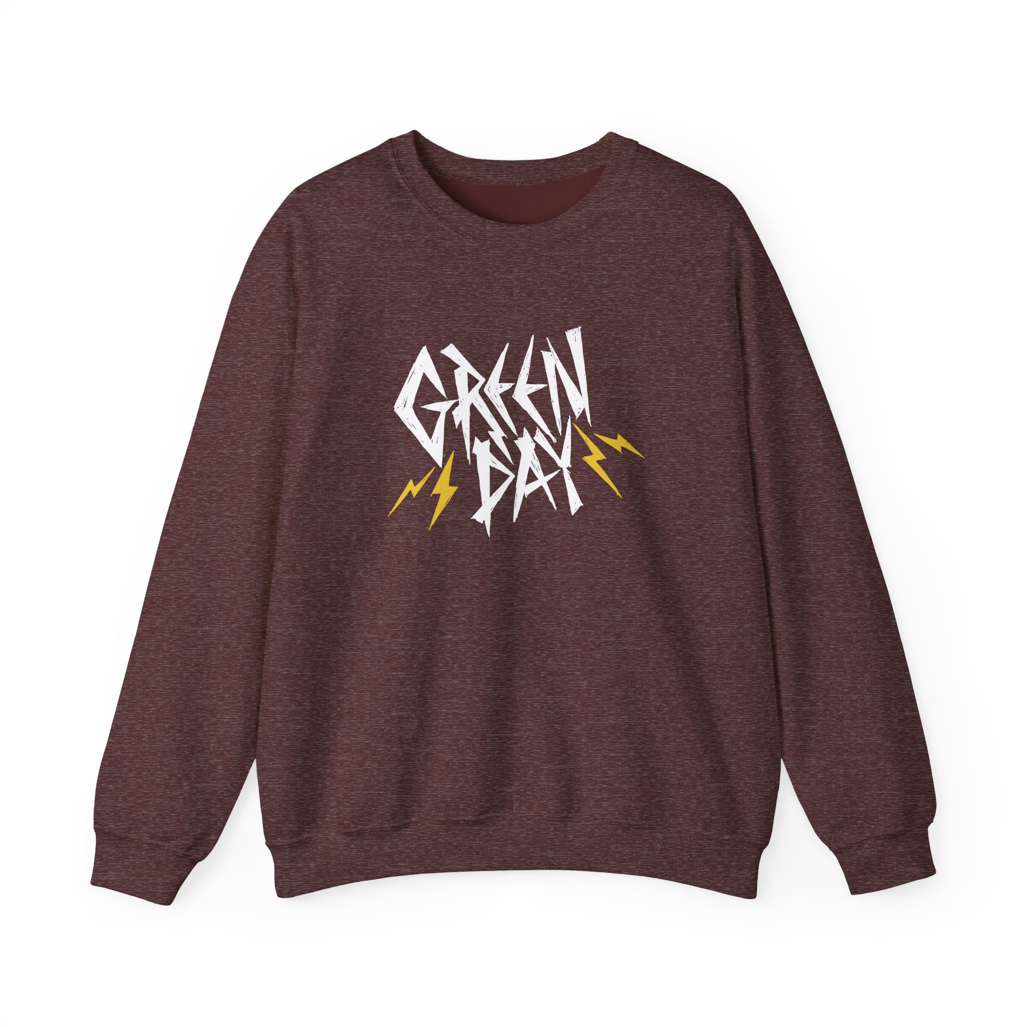 Green Day Bolt Logo Unisex Heavy Blendâ„¢ Crewneck Sweatshirt