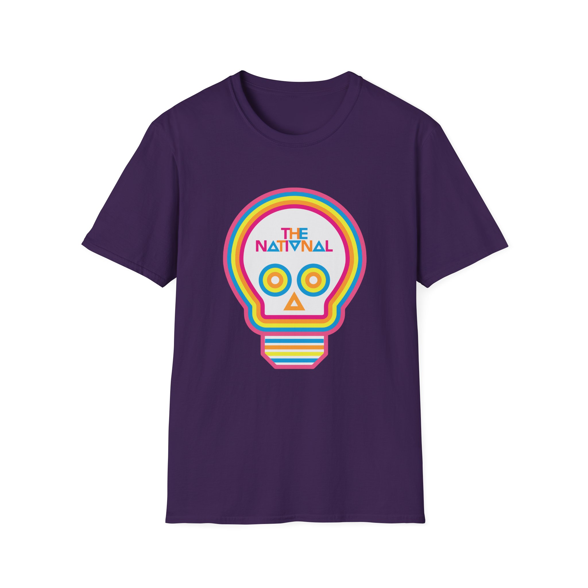The National Lightbulb Skull Unisex Softstyle T-shirt