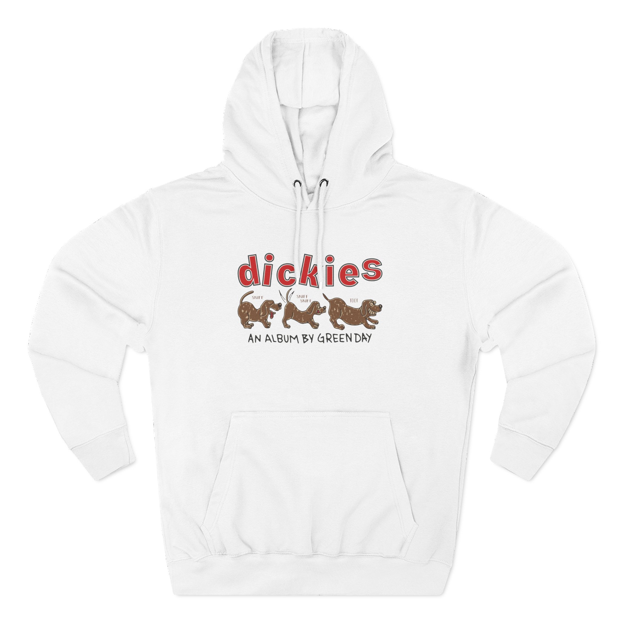 Green Day Dookie Dogs Three-Panel Fleece Hoodie