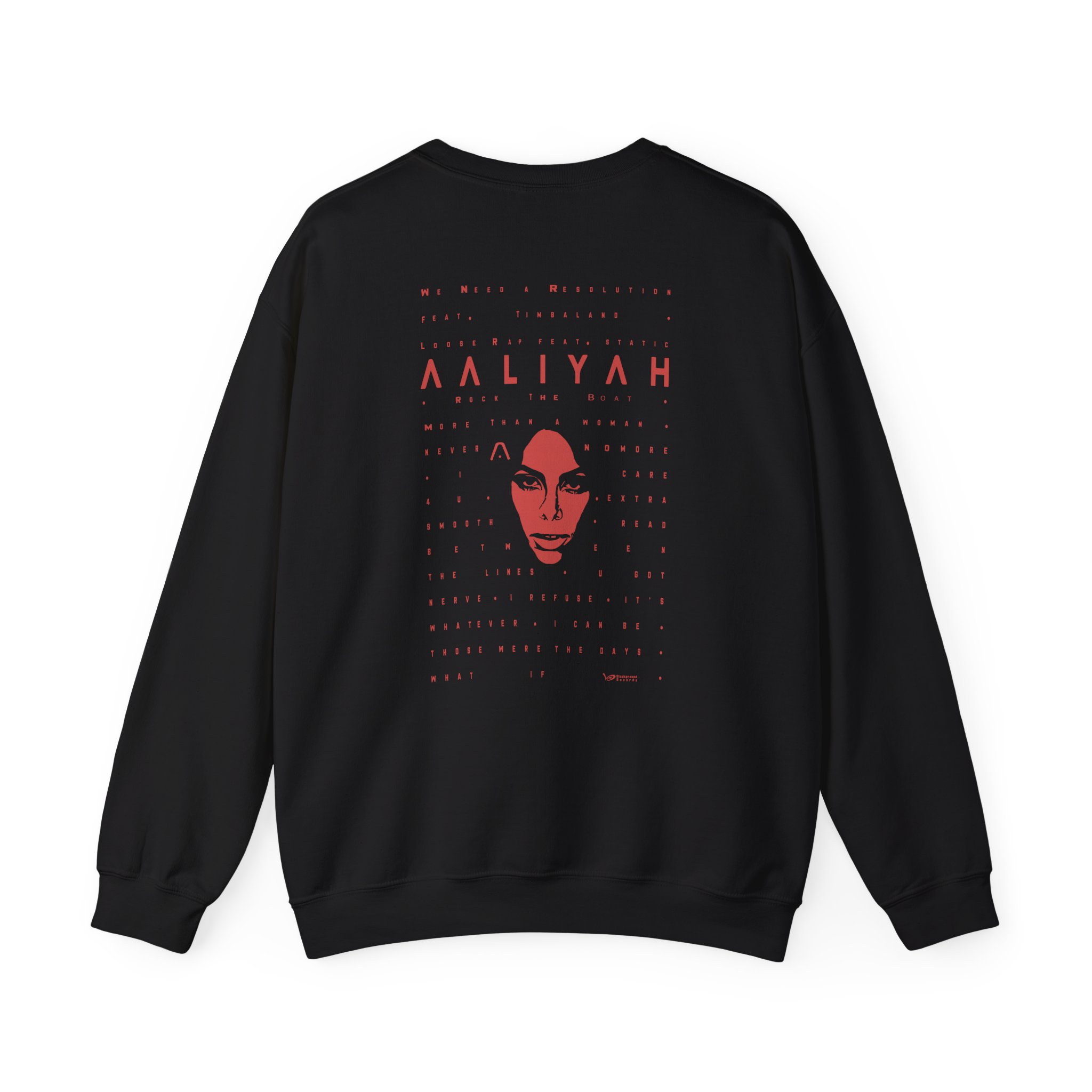 Aaliyah Glow LS Unisex Heavy Blendâ„¢ Crewneck Sweatshirt