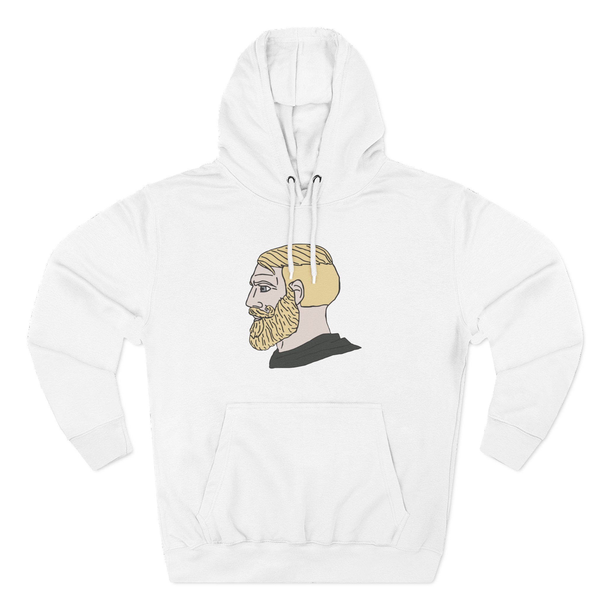 Chad Chad Yes Chad Three-Panel Fleece Hoodie