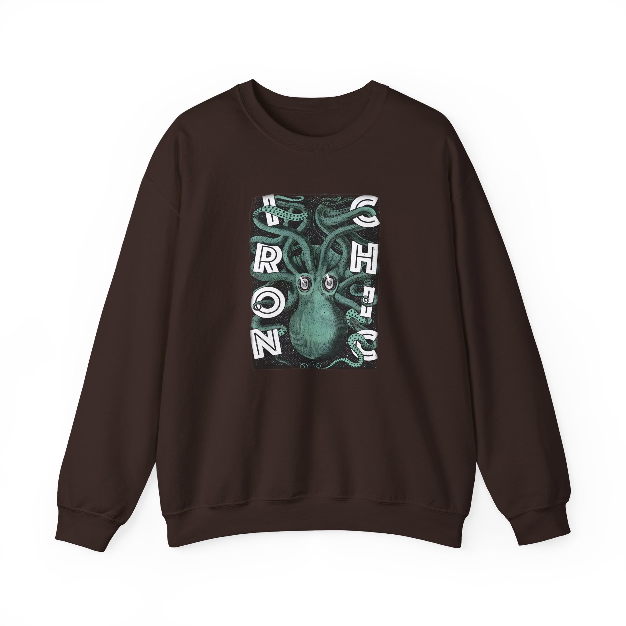 Iron Chic Octopus Unisex Heavy Blend Crewneck Sweatshirt