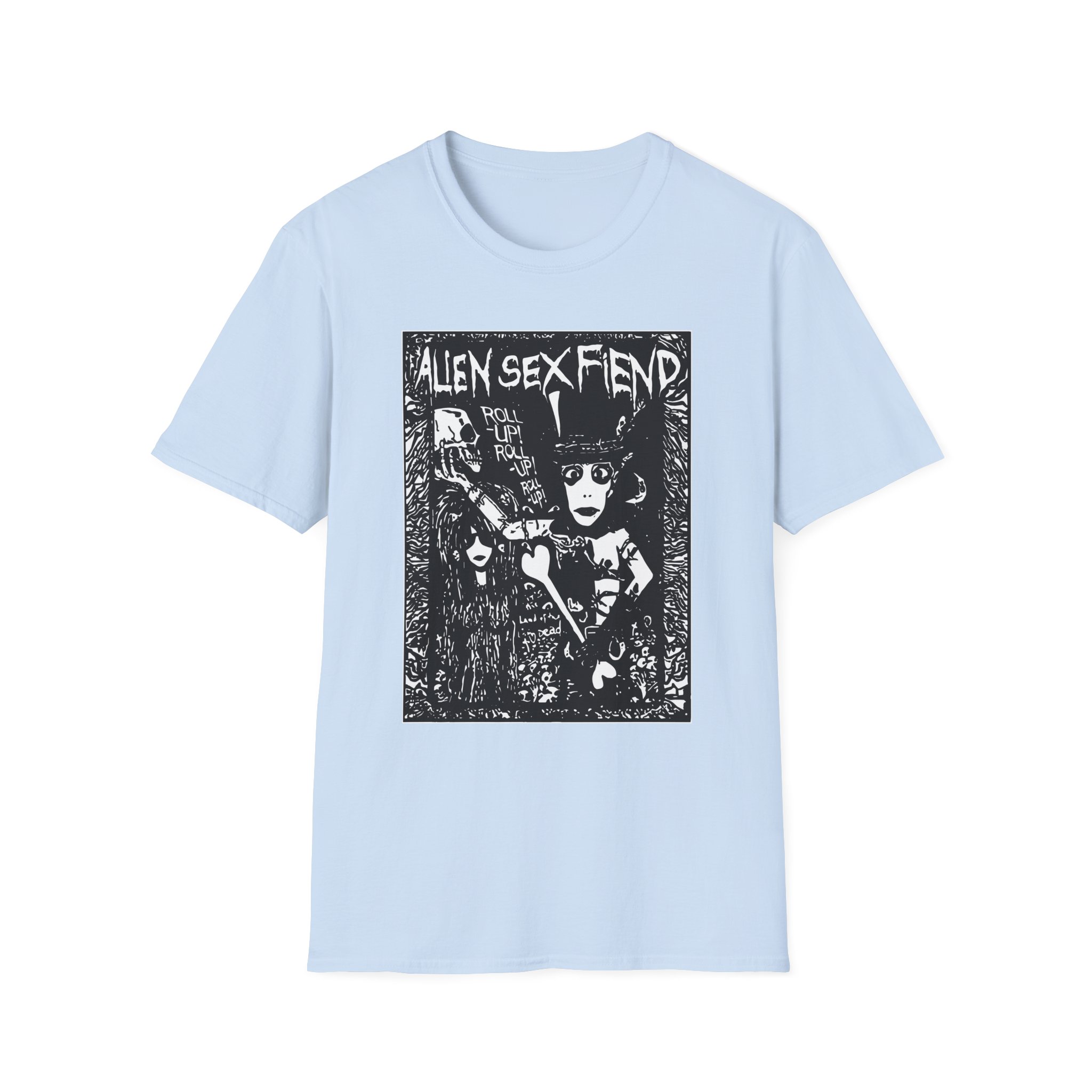 Alien Sex Fiend Land of the Living Dead Unisex Softstyle T-Shirt
