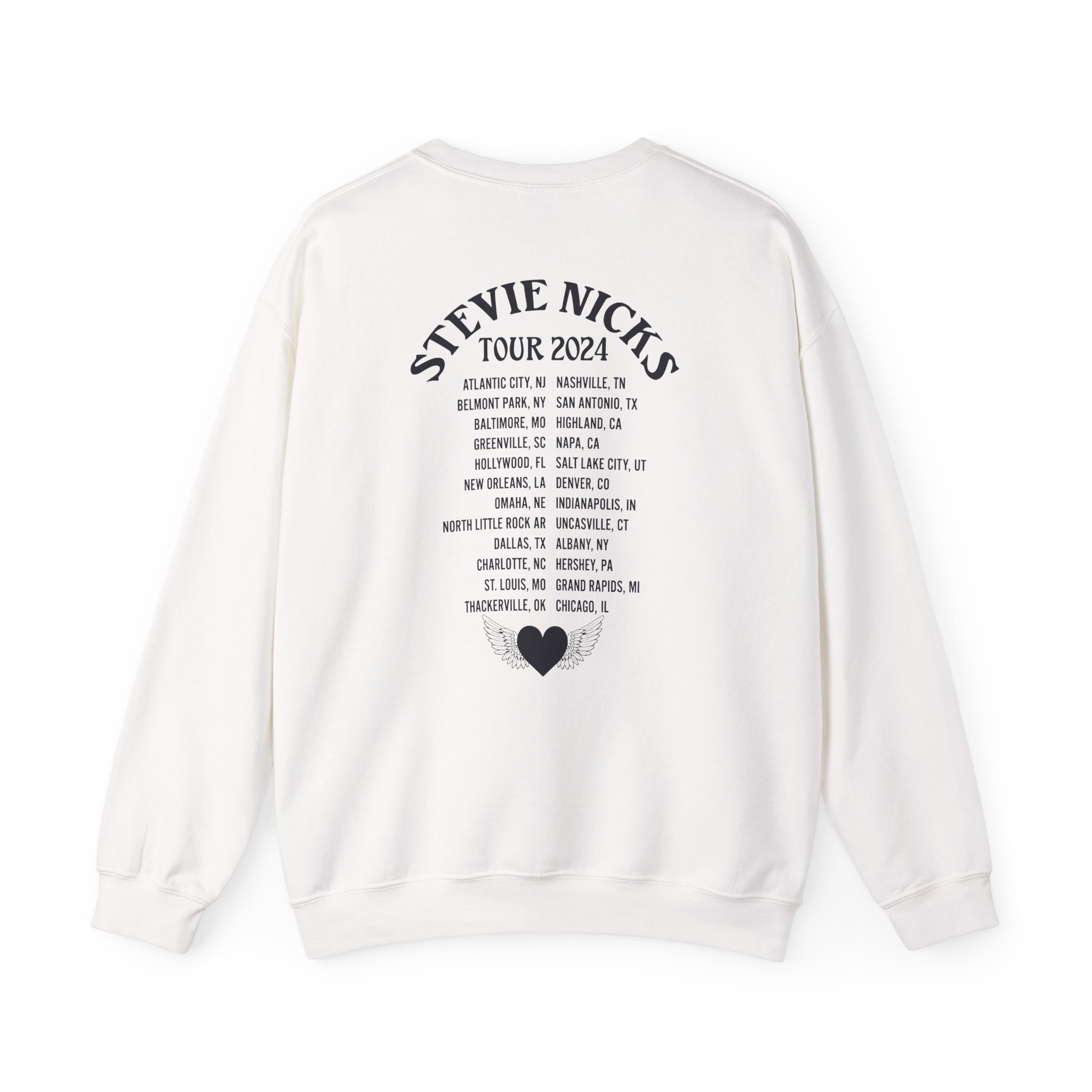 Stevie Nicks Tour Unisex Heavy Blendâ„¢ Crewneck Sweatshirt