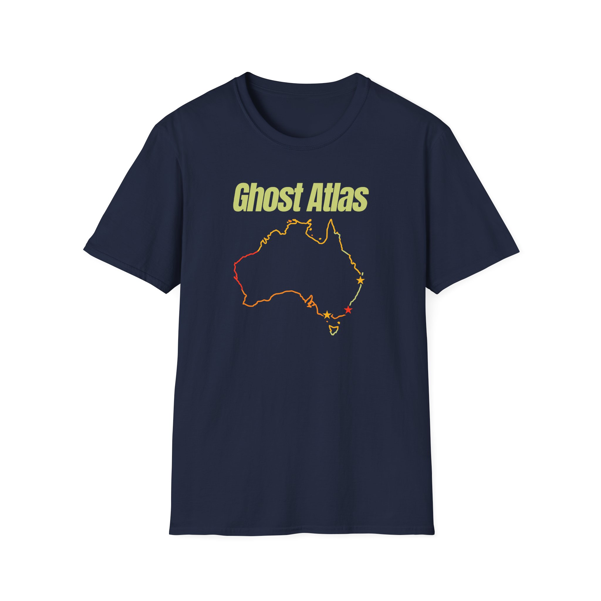 Ghost Atlas Unisex Softstyle T-Shirt