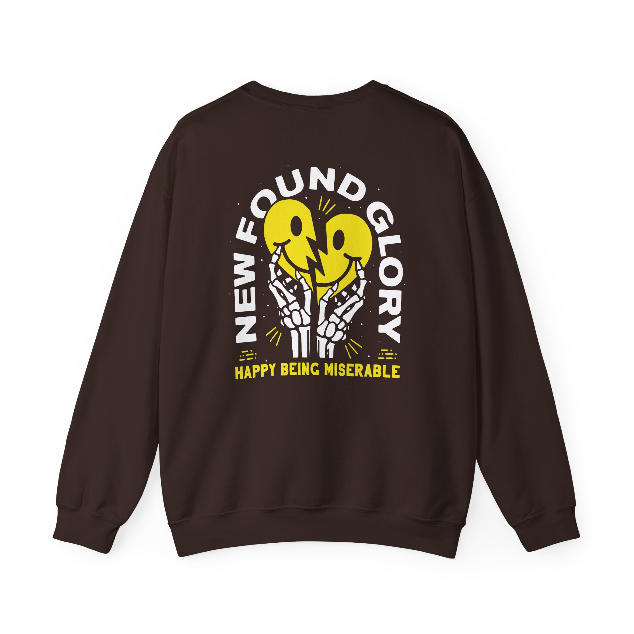 New Found Glory Happy Being Miserable Unisex Heavy Blendâ„¢ Crewneck Sweatshirt