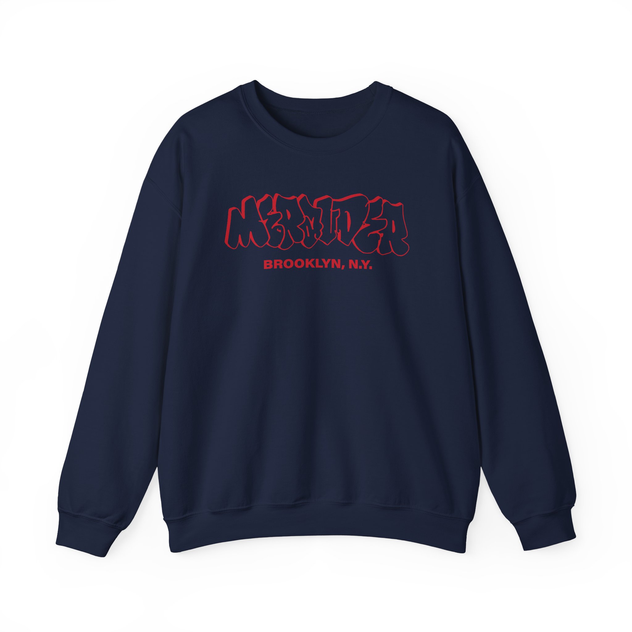 Merauder Brooklyn Graf Unisex Heavy Blendâ„¢ Crewneck Sweatshirt