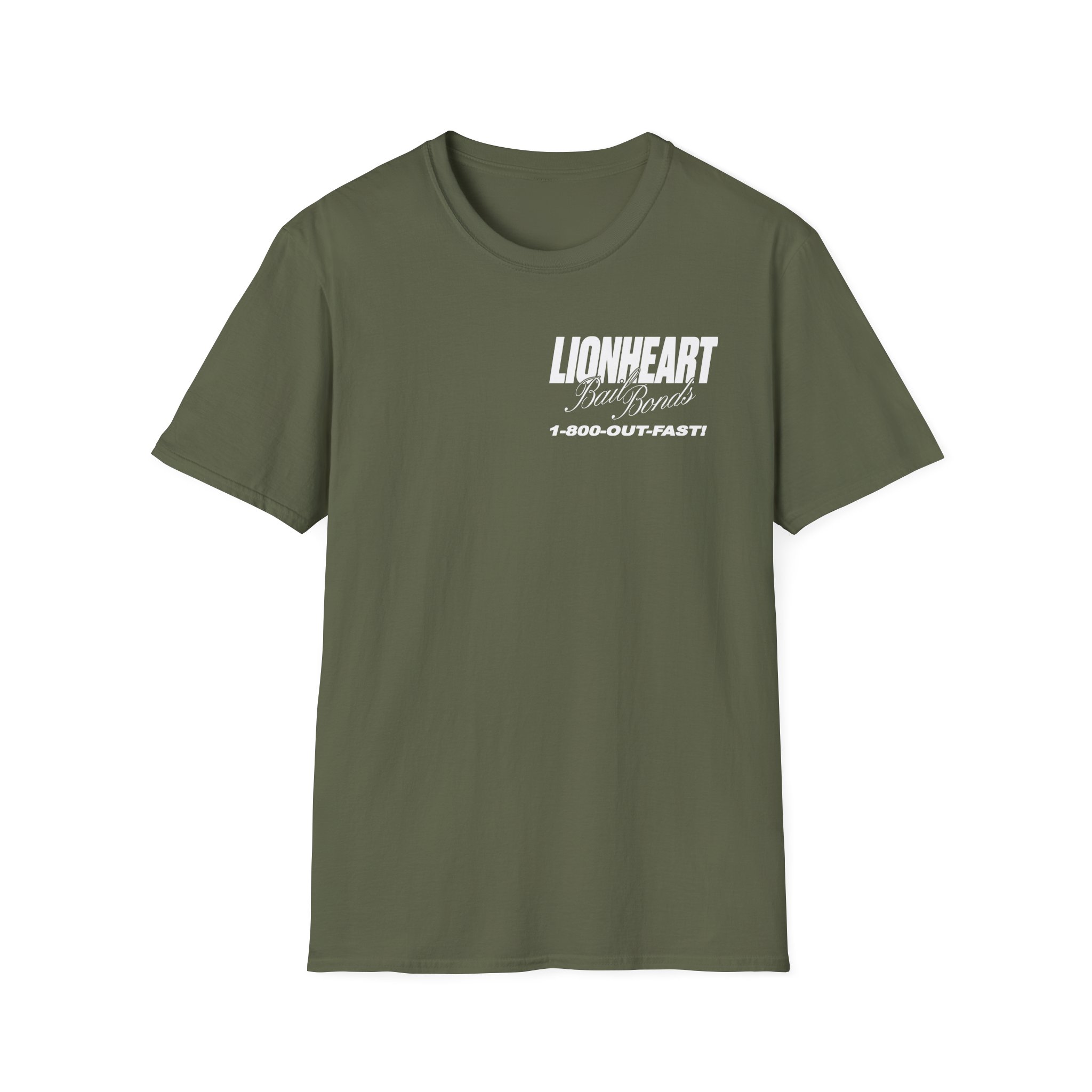 Lionheart "Bail Bonds" Unisex Softstyle T-Shirt