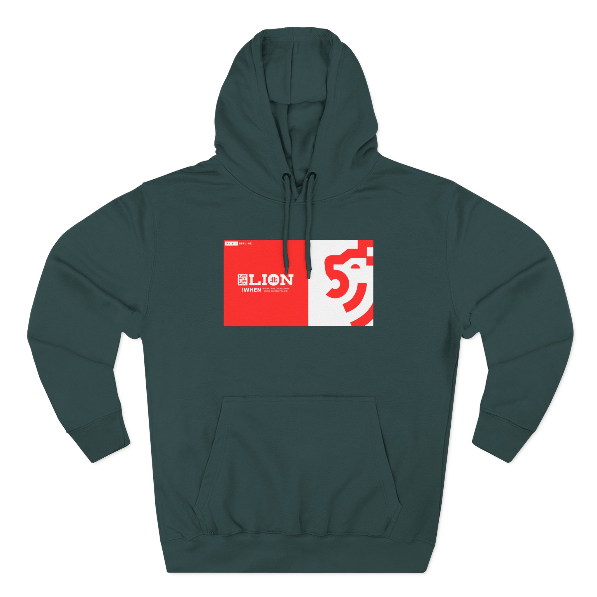 Northernlion Three-Panel Fleece Hoodie