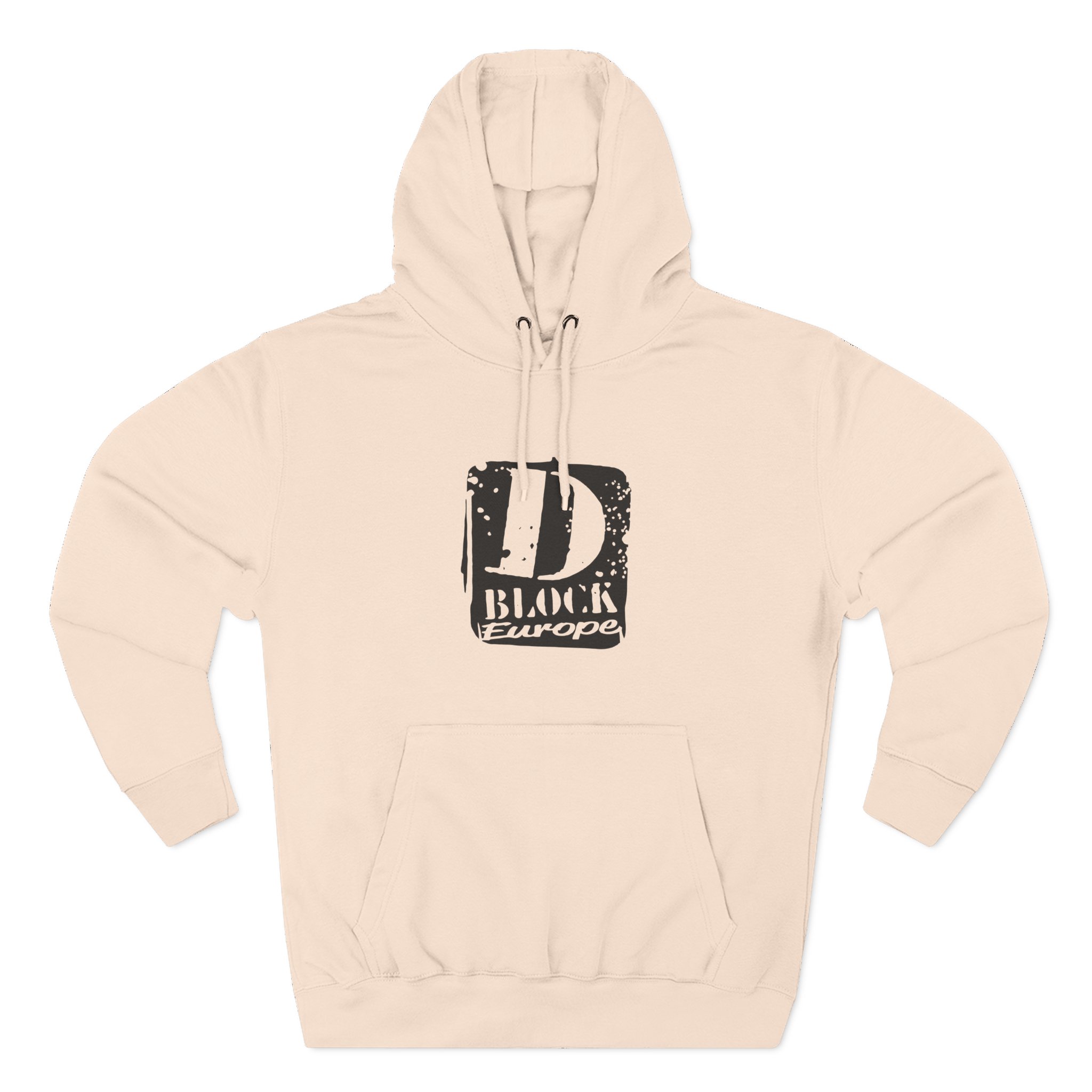 D Block Europe Three-panel Fleece Hoodie