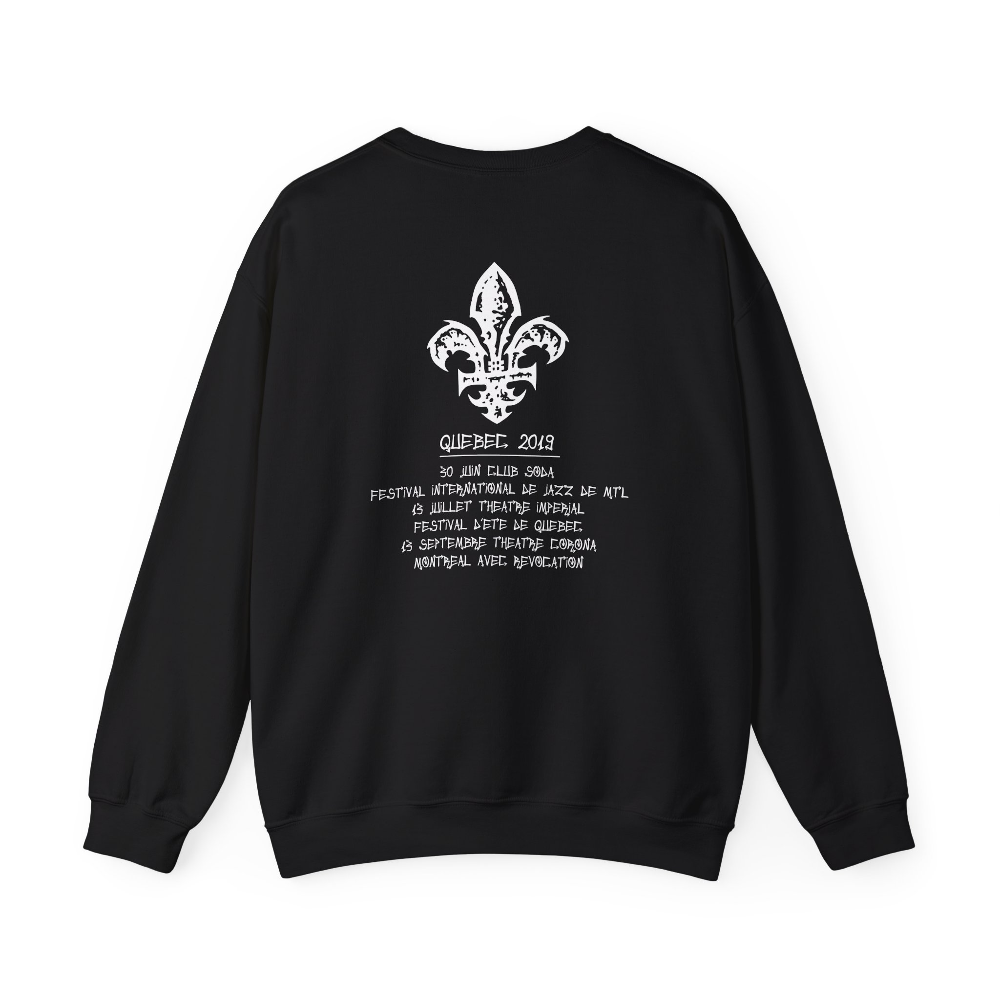 Voivod Quebec 2019 Unisex Heavy Blendâ„¢ Crewneck Sweatshirt