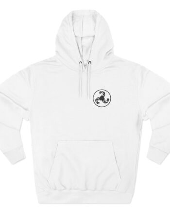 Bicep Logo Three-Panel Fleece Hoodie