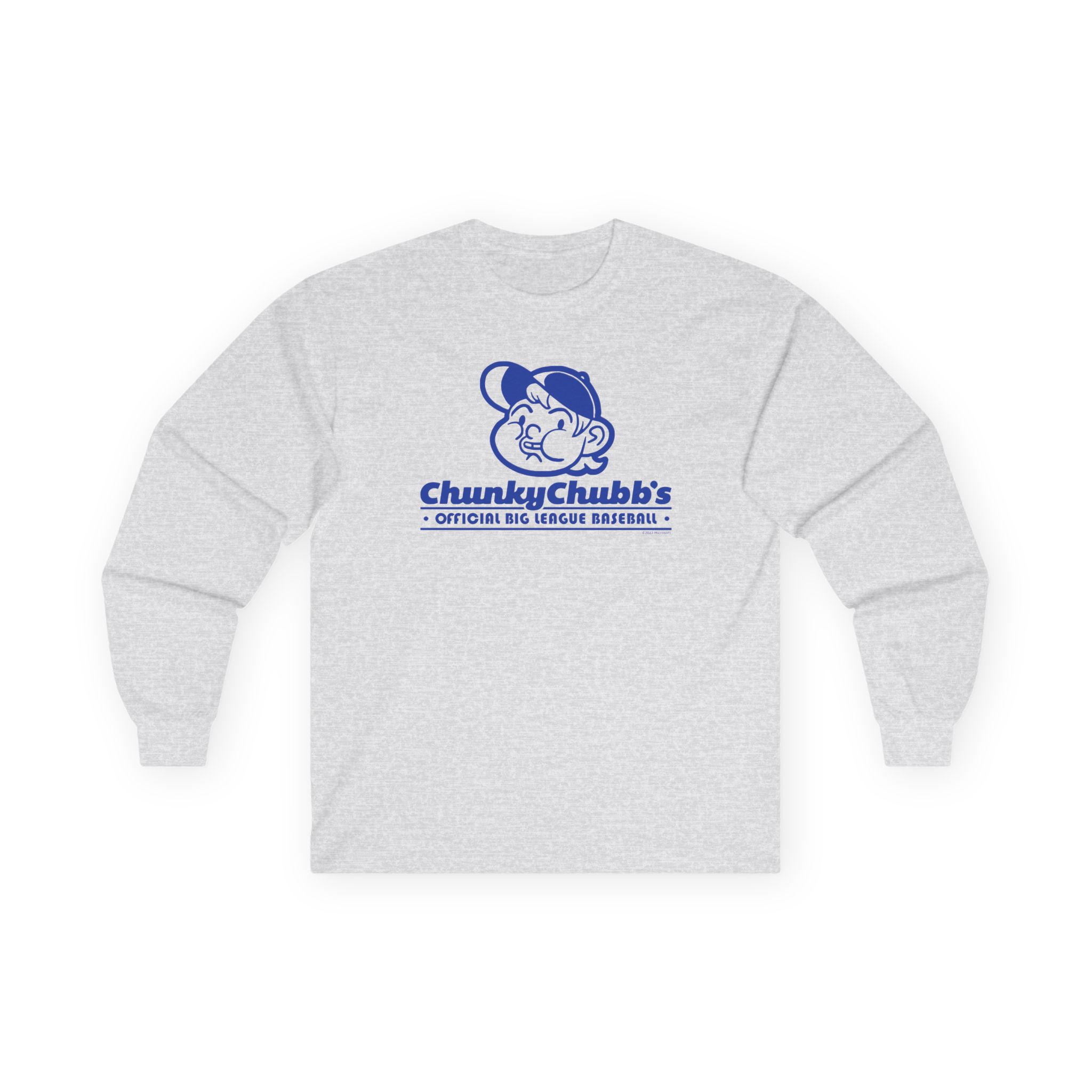 Grounded Chunky Chubb's Baseball Unisex Ultra Cotton Long Sleeve Tee