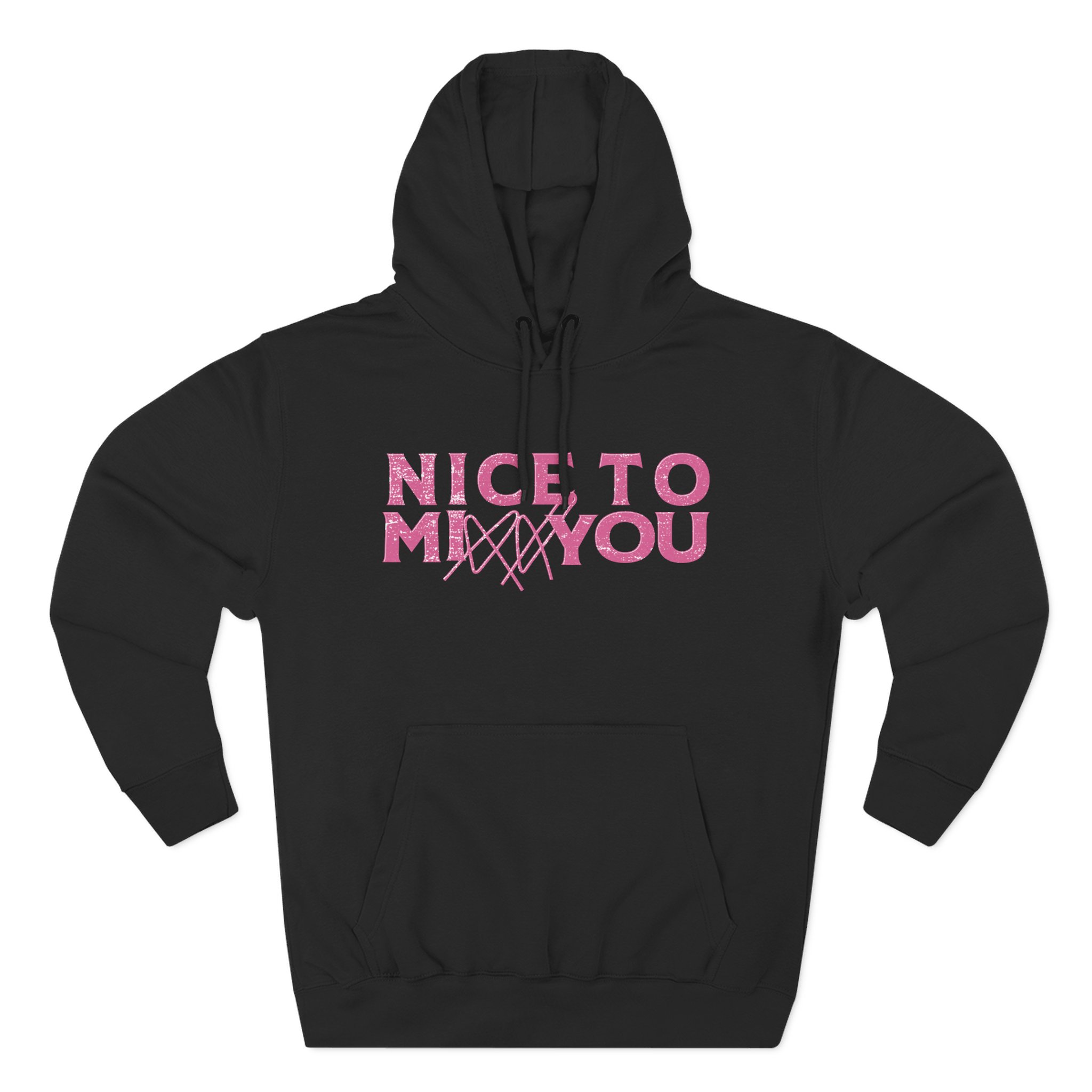 Nmixx Three-Panel Fleece Hoodie