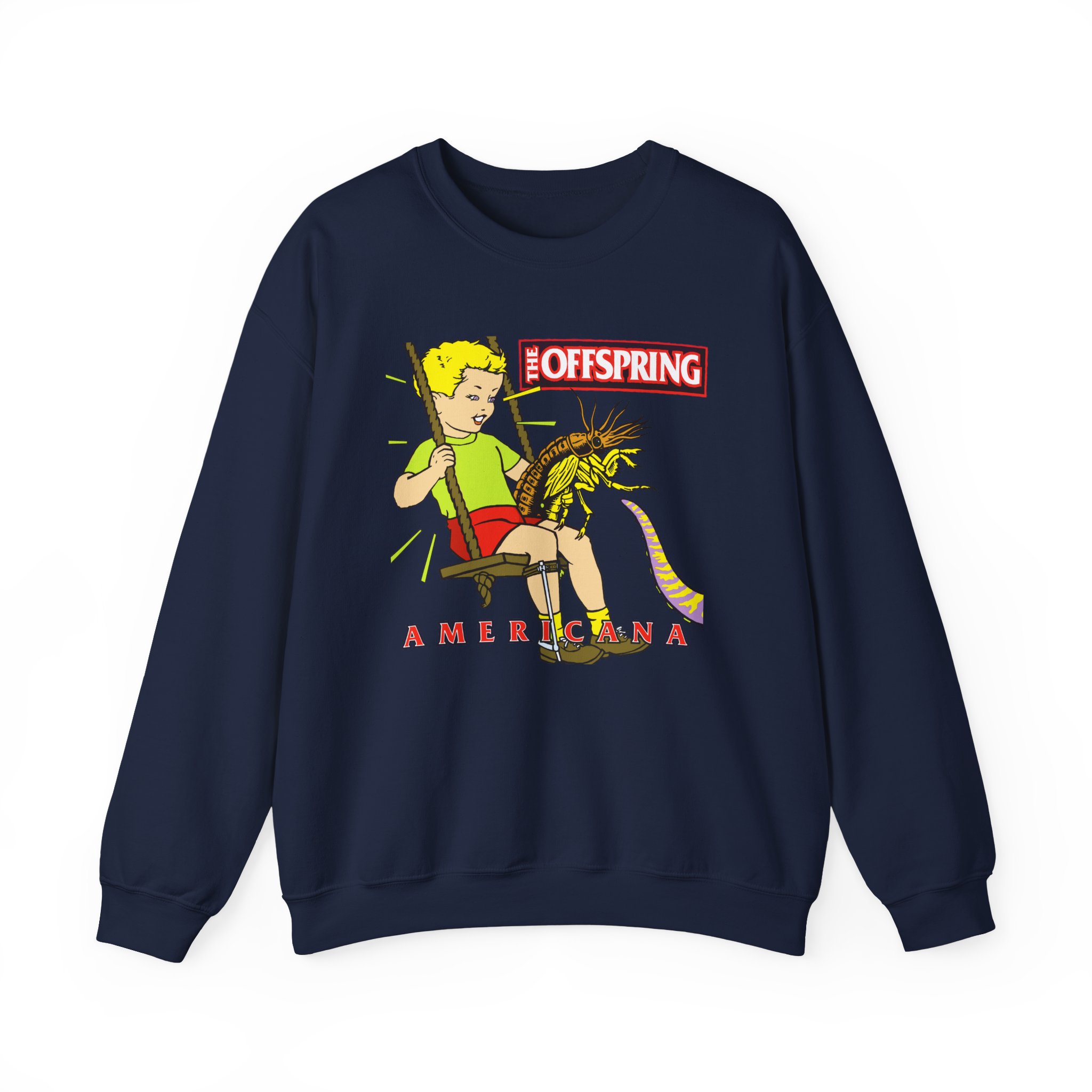 The Offspring Americana Unisex Heavy Blendâ„¢ Crewneck Sweatshirt