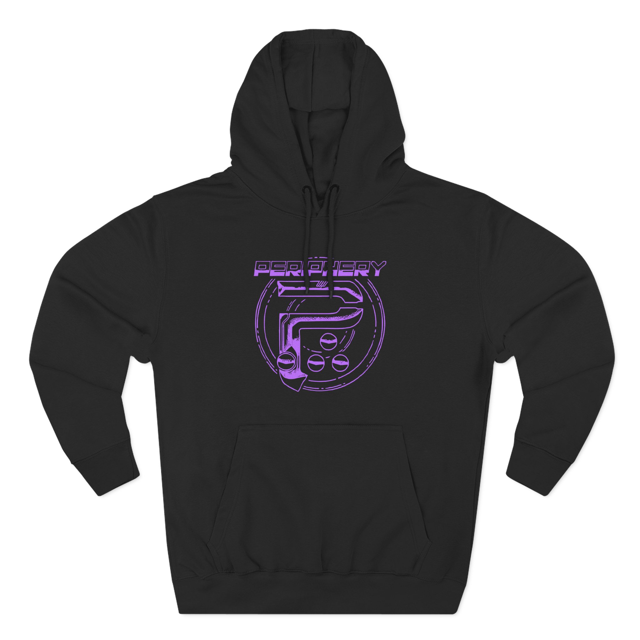Periphery P Logo 2.0 Three-Panel Fleece Hoodie