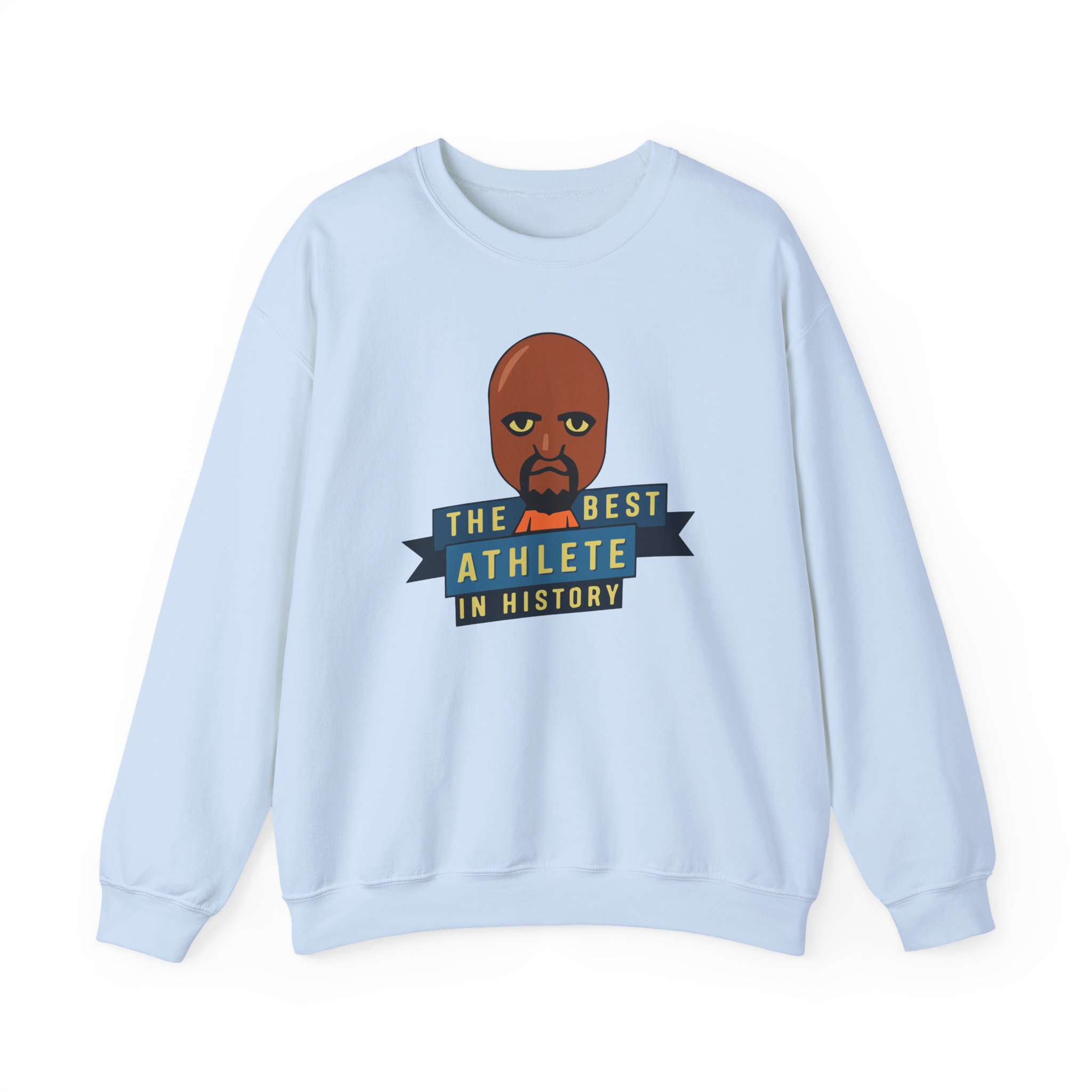 Poofesure the best athlete in history Unisex Heavy Blendâ„¢ Crewneck Sweatshirt