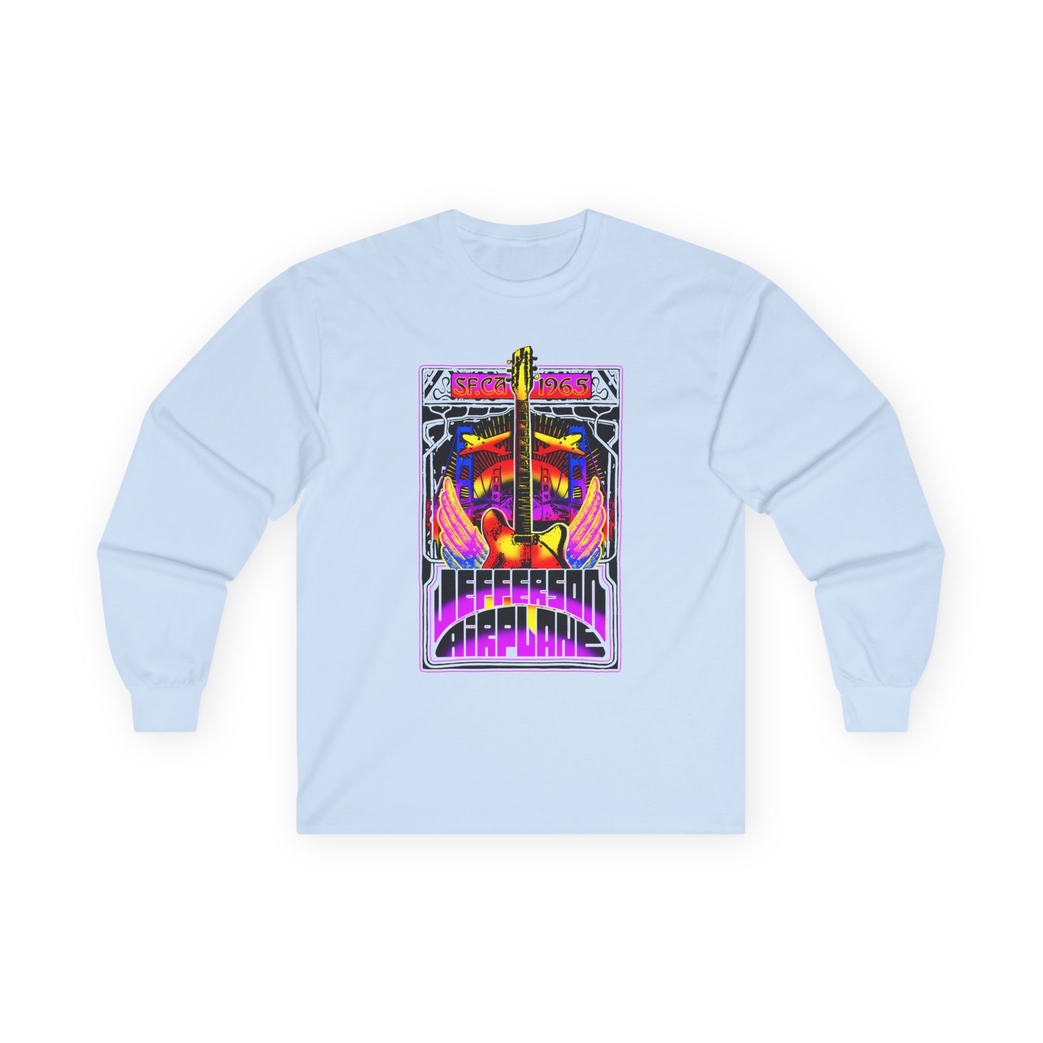 Jefferson Airplane San Francisco 1965 Unisex Ultra Cotton Long Sleeve Tee